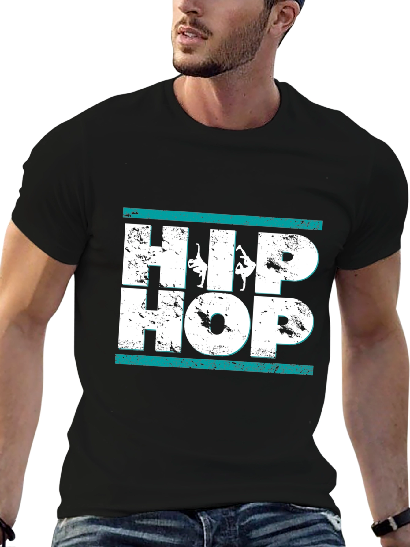 Urban Hip Hop Graphic T-Shirt