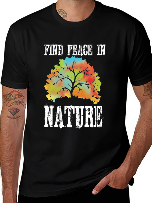 Find Peace in Nature Graphic Tee