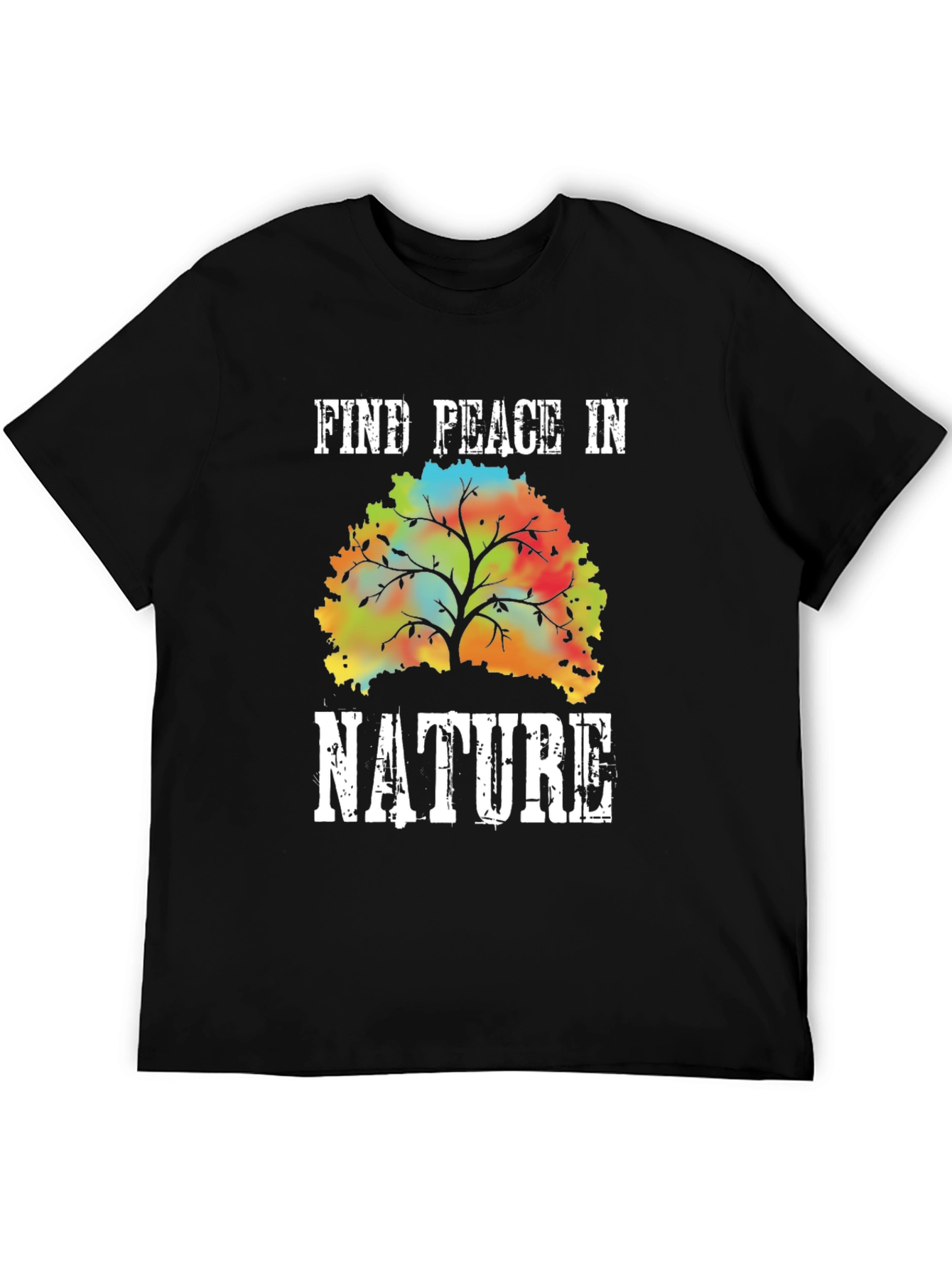 Find Peace in Nature Graphic Tee