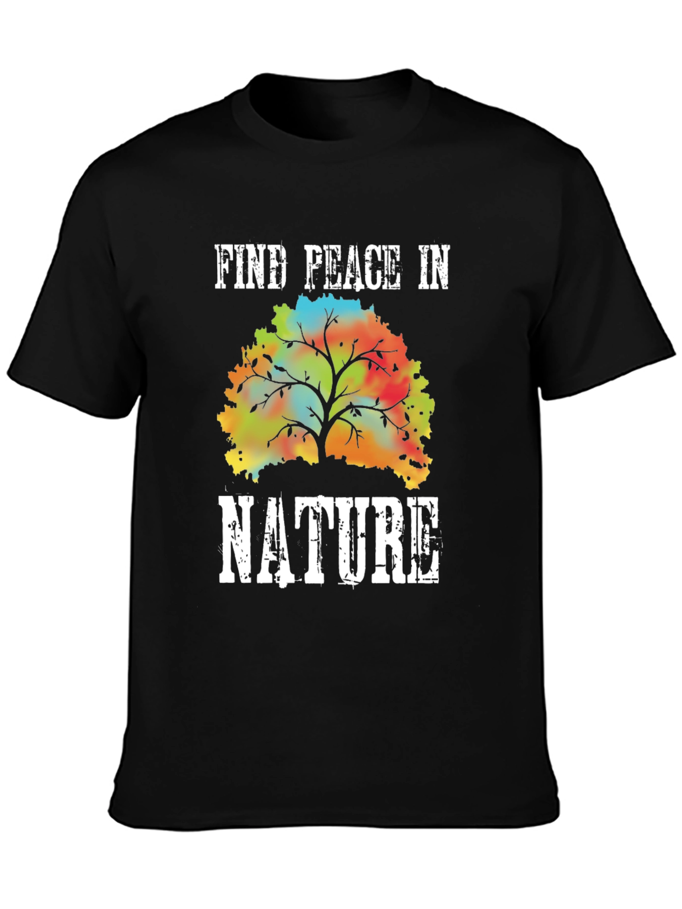 Find Peace in Nature Graphic Tee