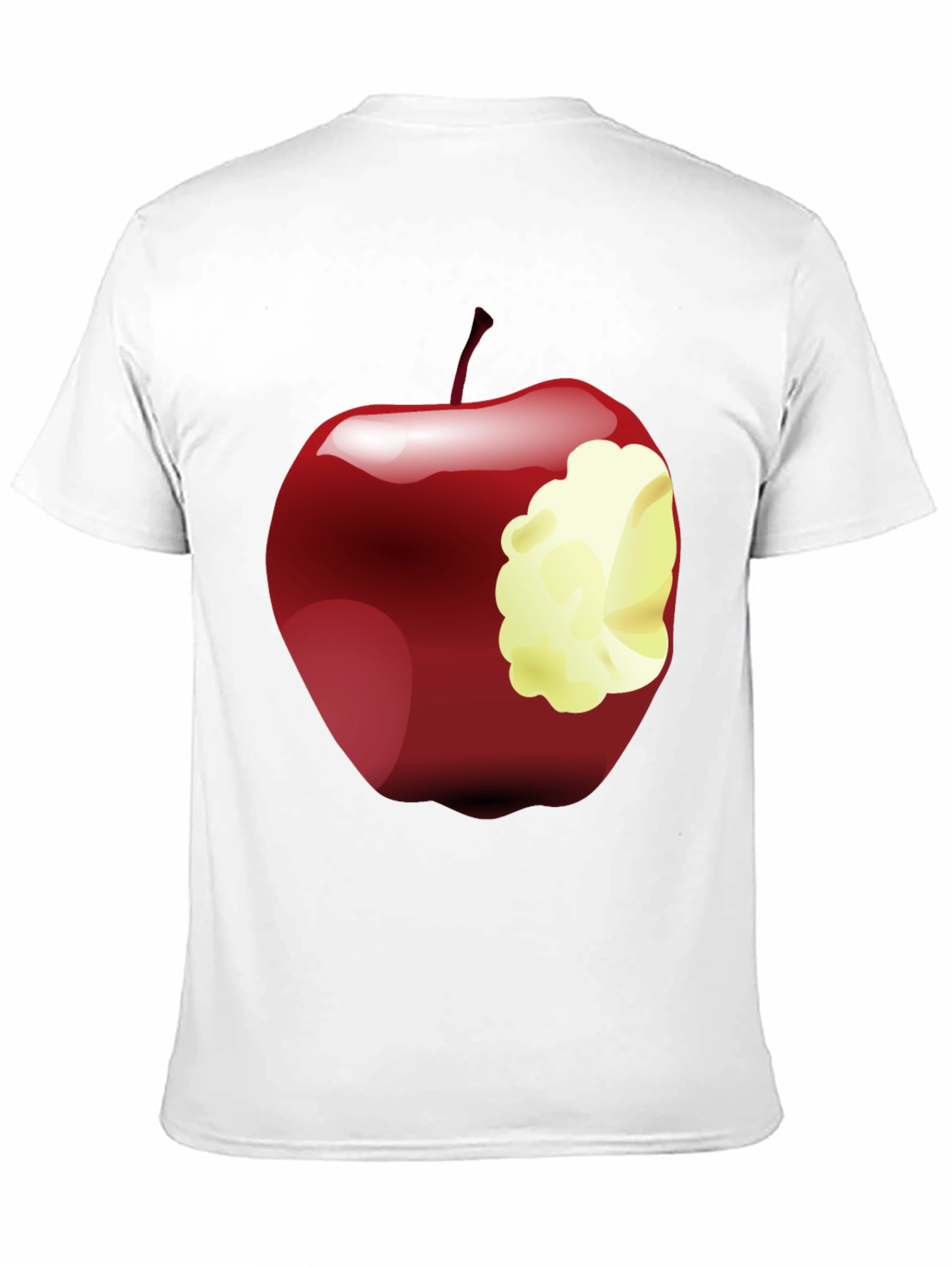Bitten Apple Graphic Tee - Stylish Casual Wear