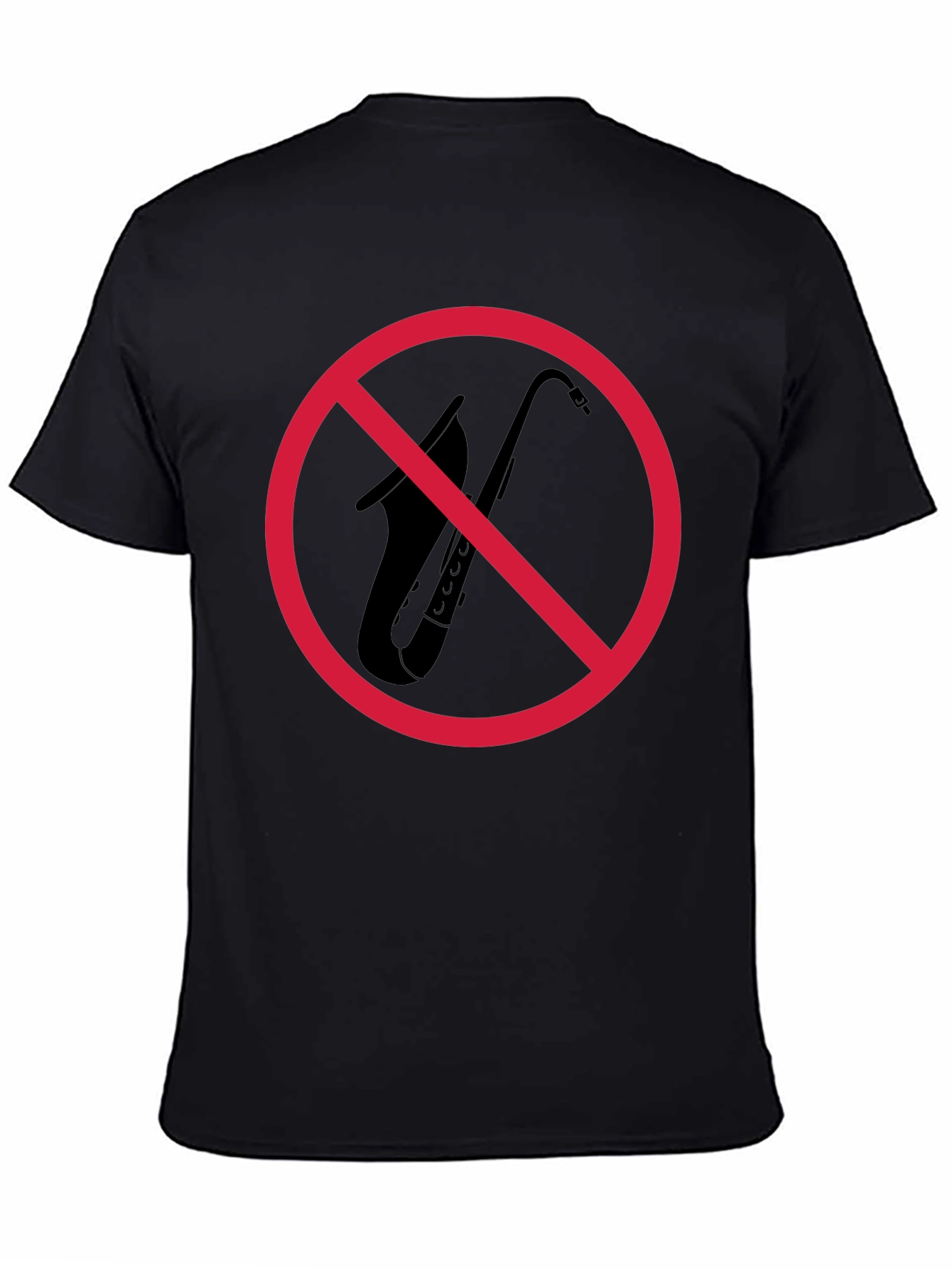 Saxophone Ban T-Shirt: Express Your Musical Rebellion!