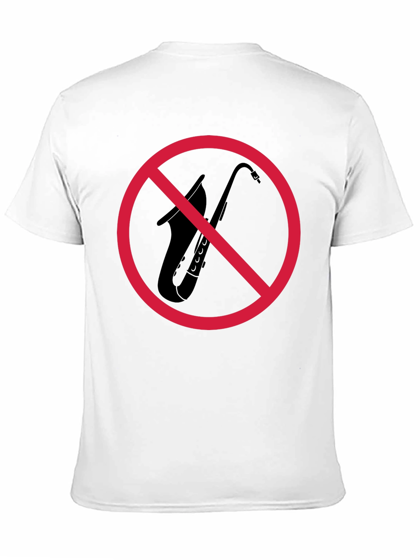Saxophone Ban T-Shirt: Express Your Musical Rebellion!