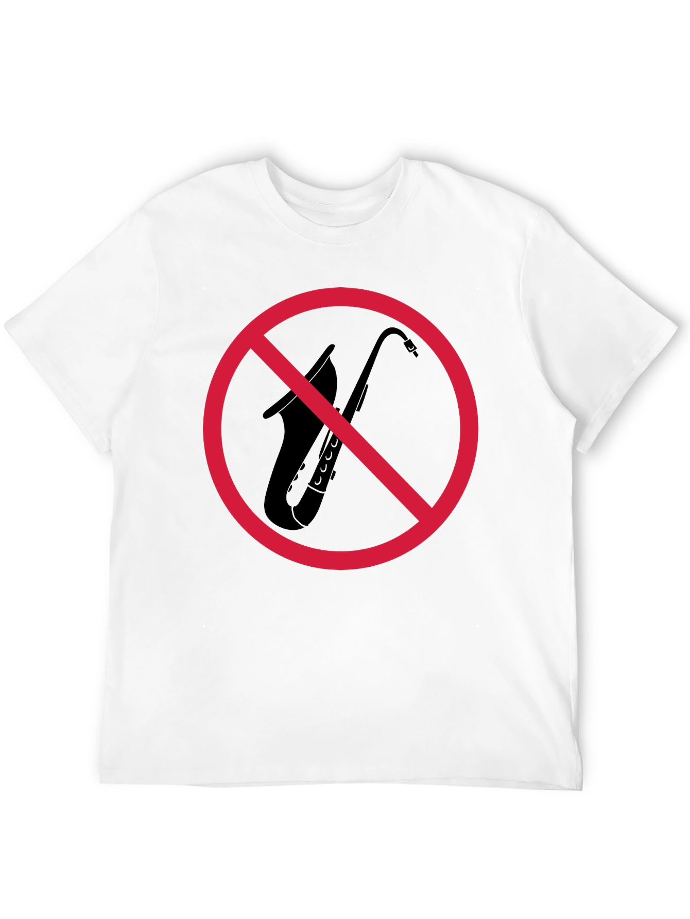 Saxophone Ban T-Shirt: Express Your Musical Rebellion!