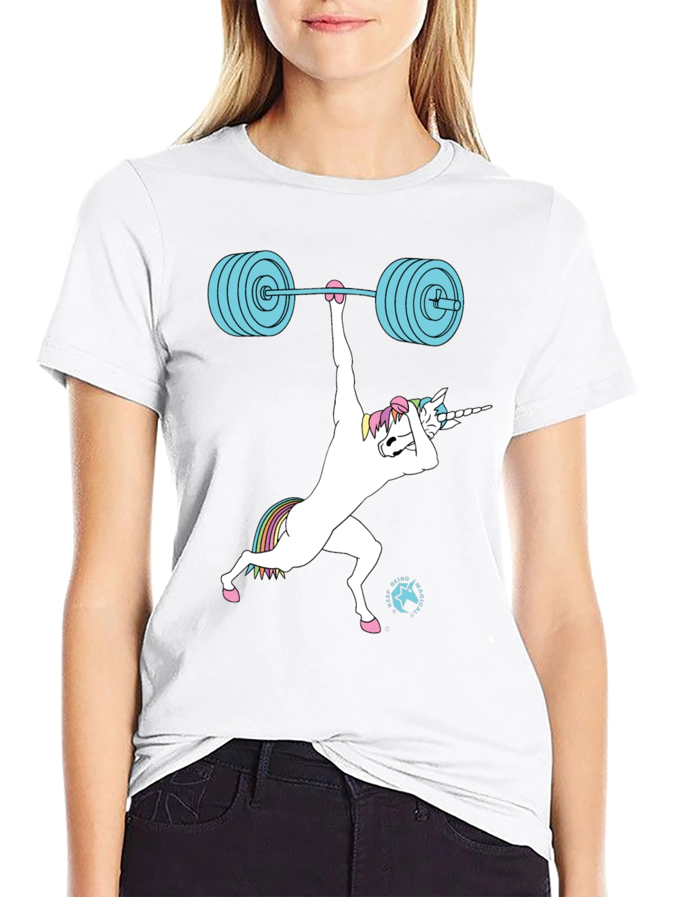 Unicorn Weightlifting T-Shirt