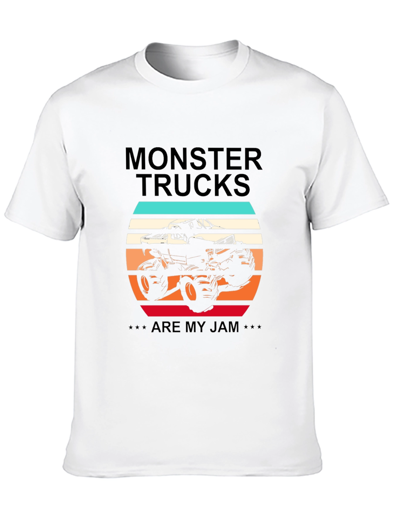 Monster Trucks Are My Jam Graphic Tee