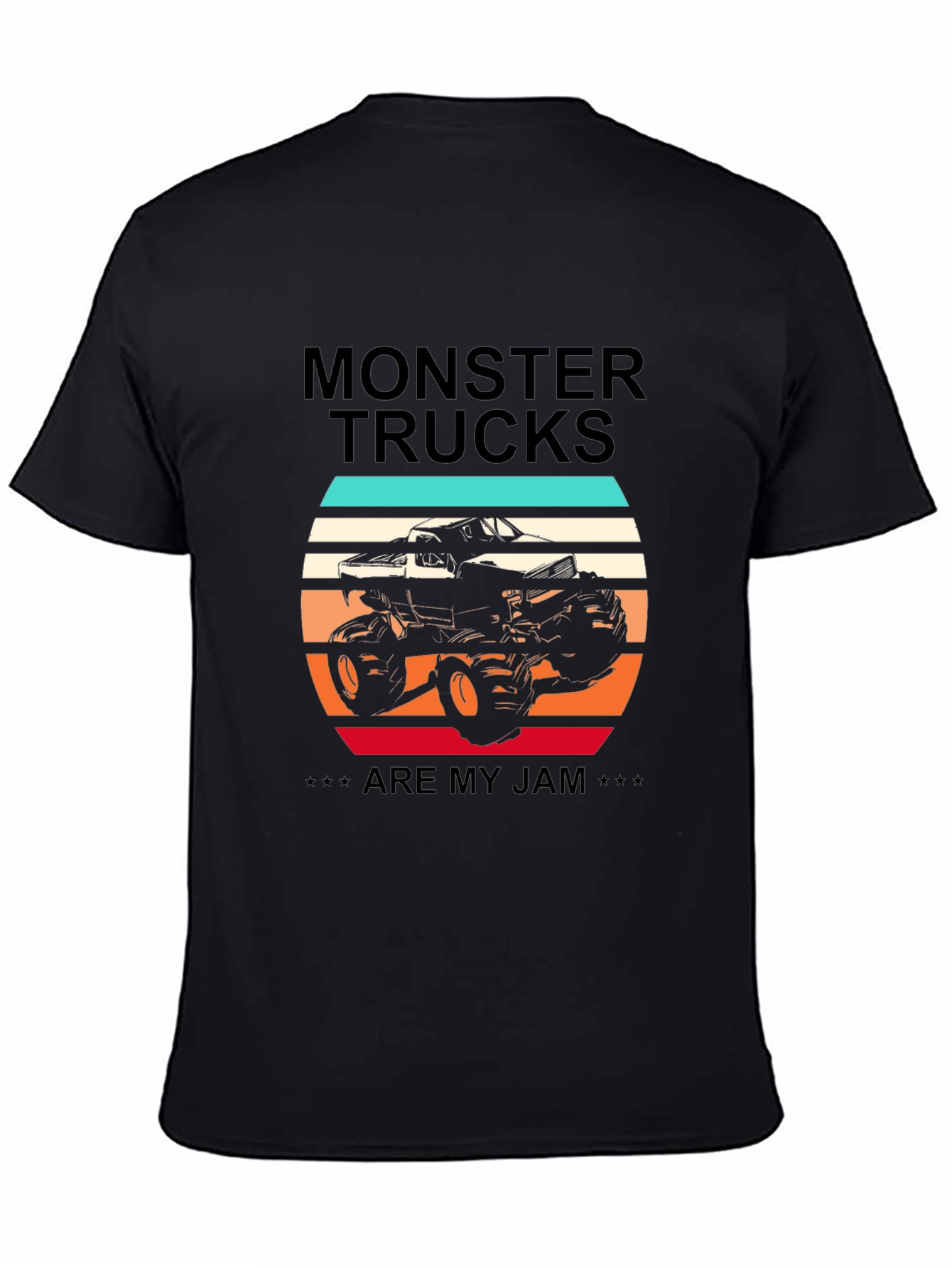 Monster Trucks Are My Jam Graphic Tee