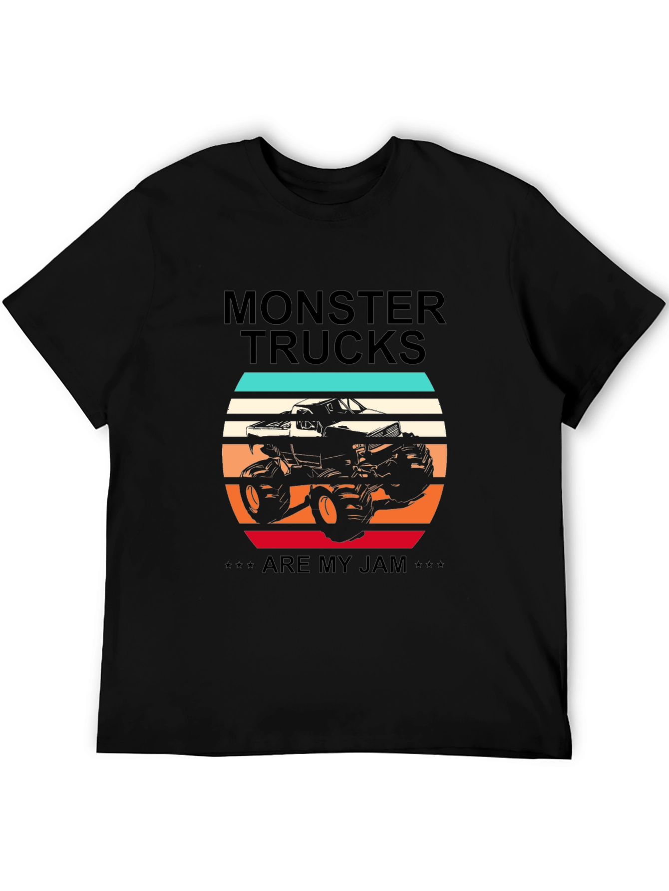 Monster Trucks Are My Jam Graphic Tee
