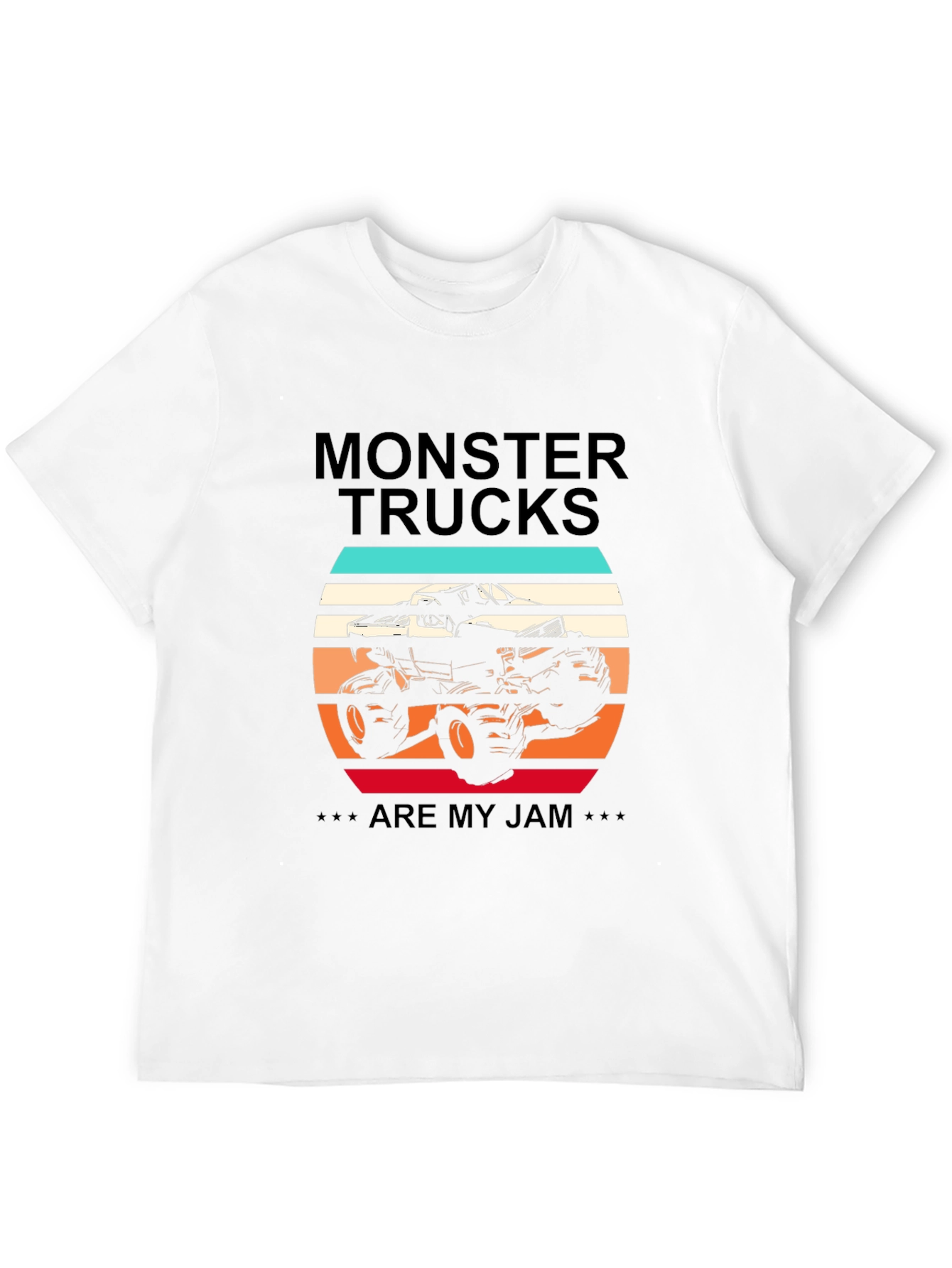 Monster Trucks Are My Jam Graphic Tee