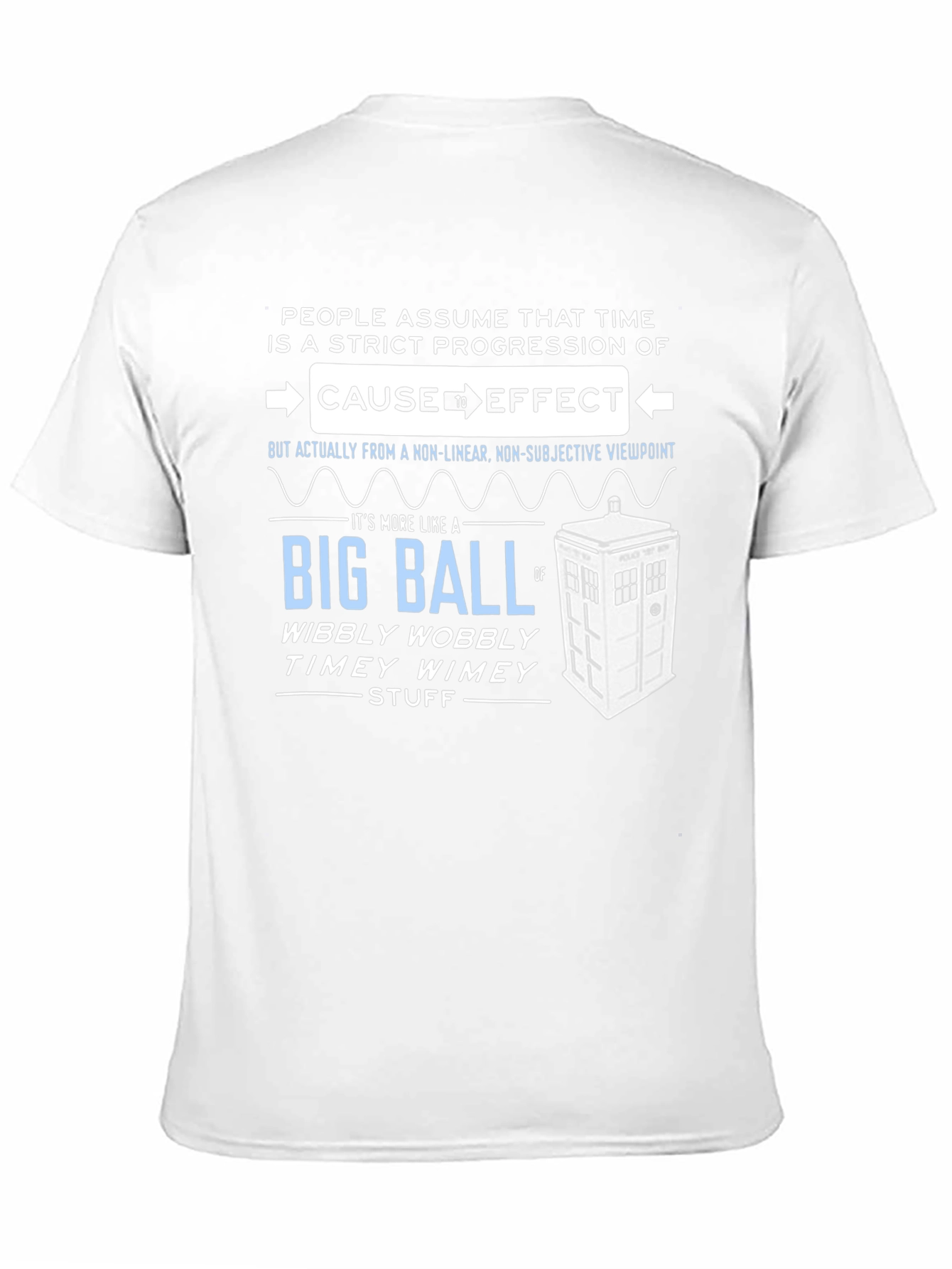 Doctor Who Timey Wimey T-Shirt