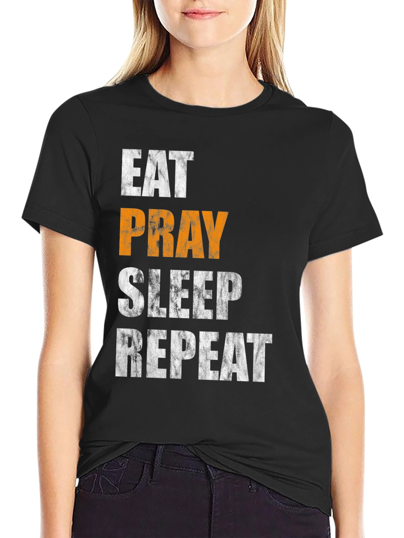 Eat Pray Sleep Repeat T-Shirt