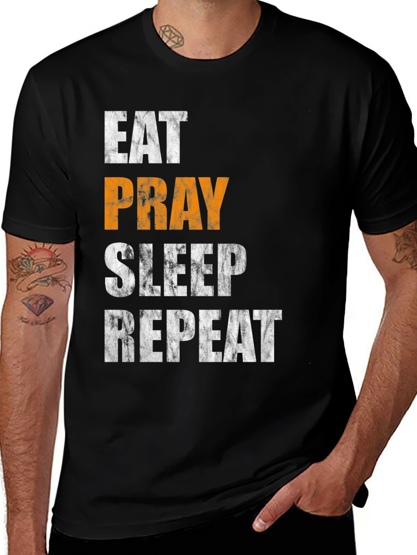 Eat Pray Sleep Repeat T-Shirt