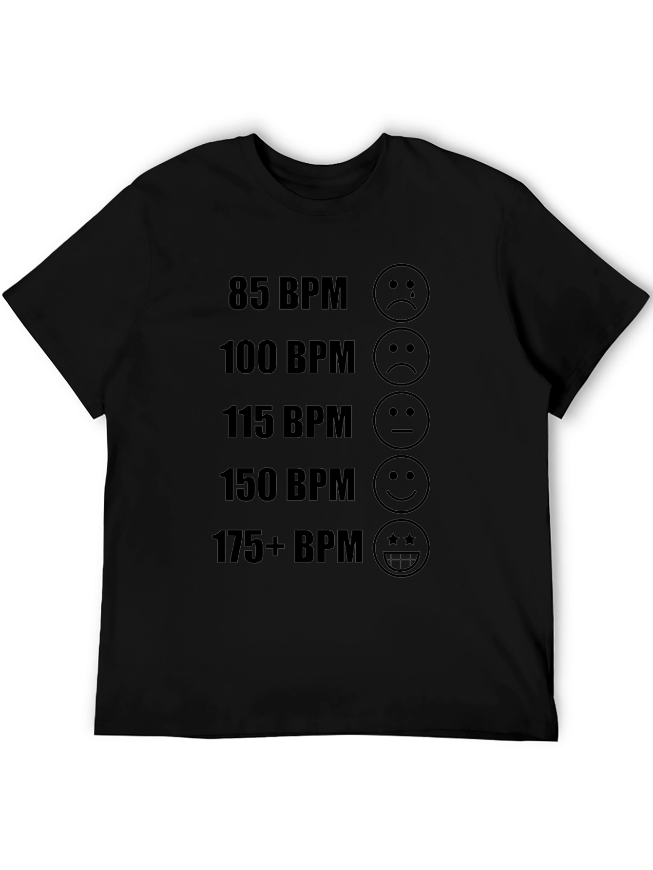 BPM Mood Black T-Shirt