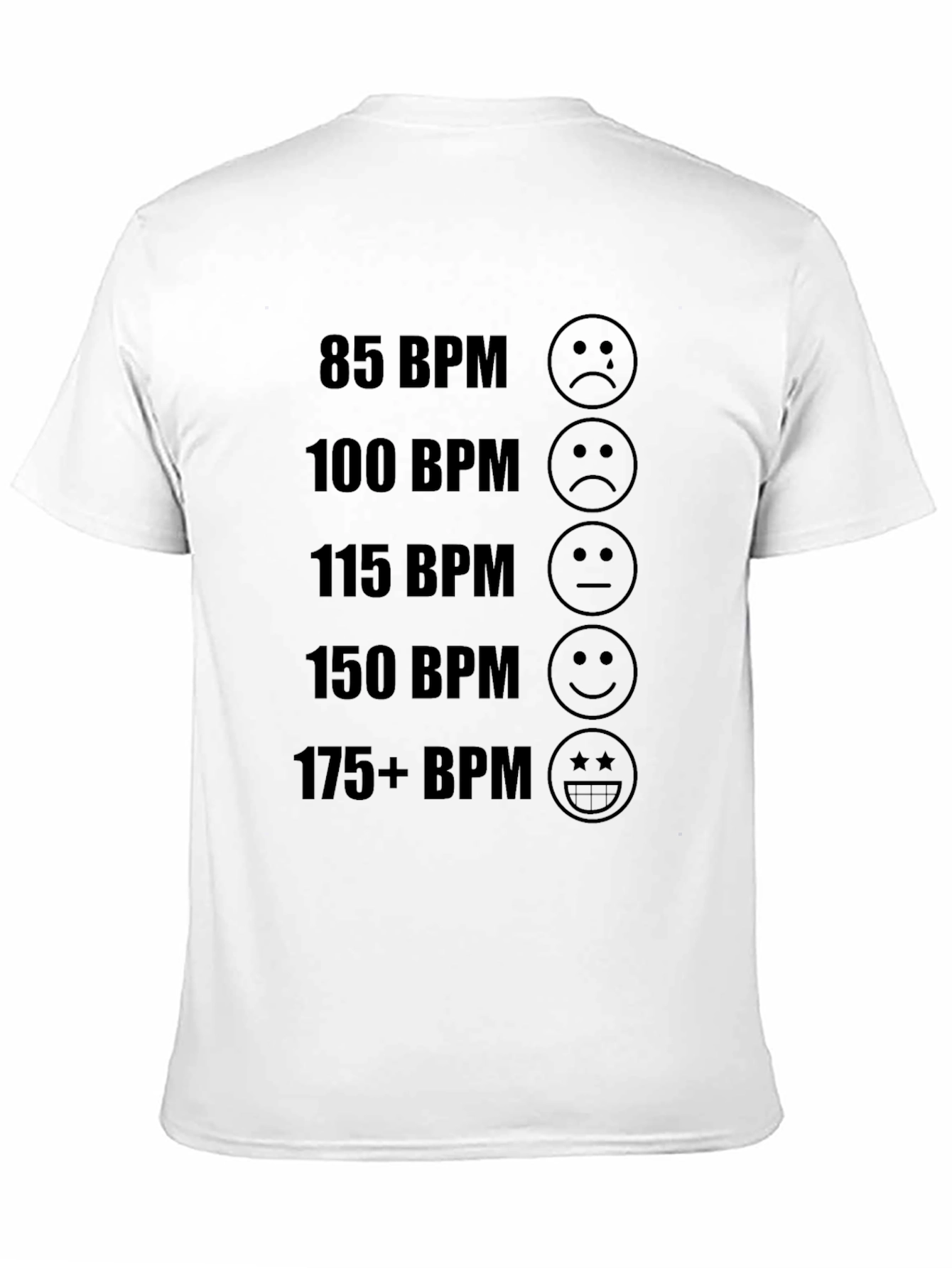 BPM Mood Black T-Shirt