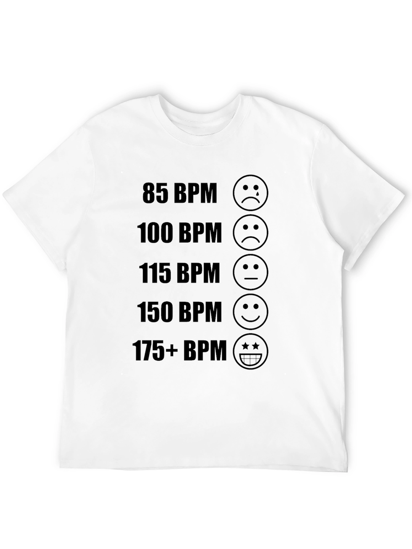 BPM Mood Black T-Shirt