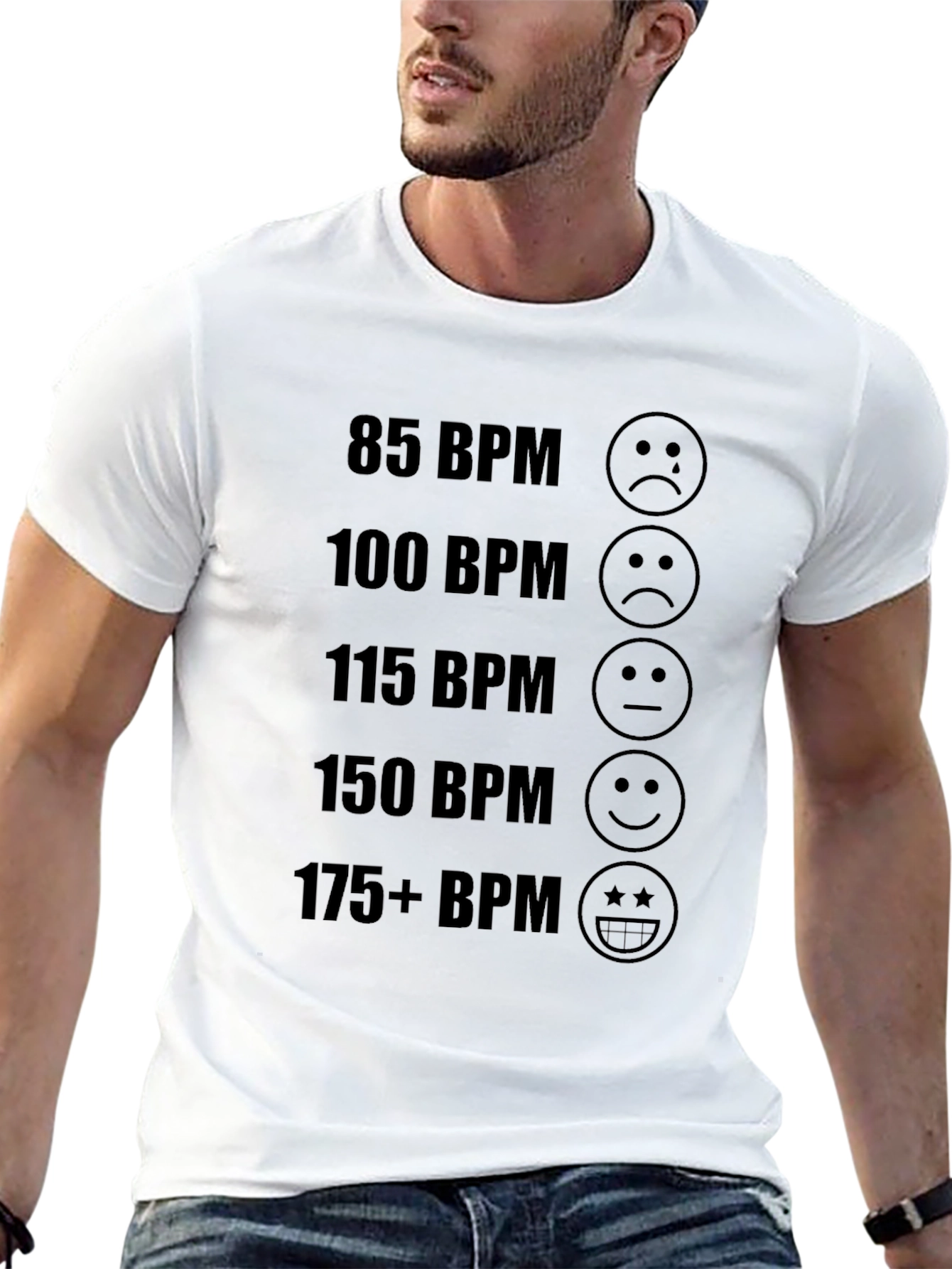 BPM Mood Black T-Shirt