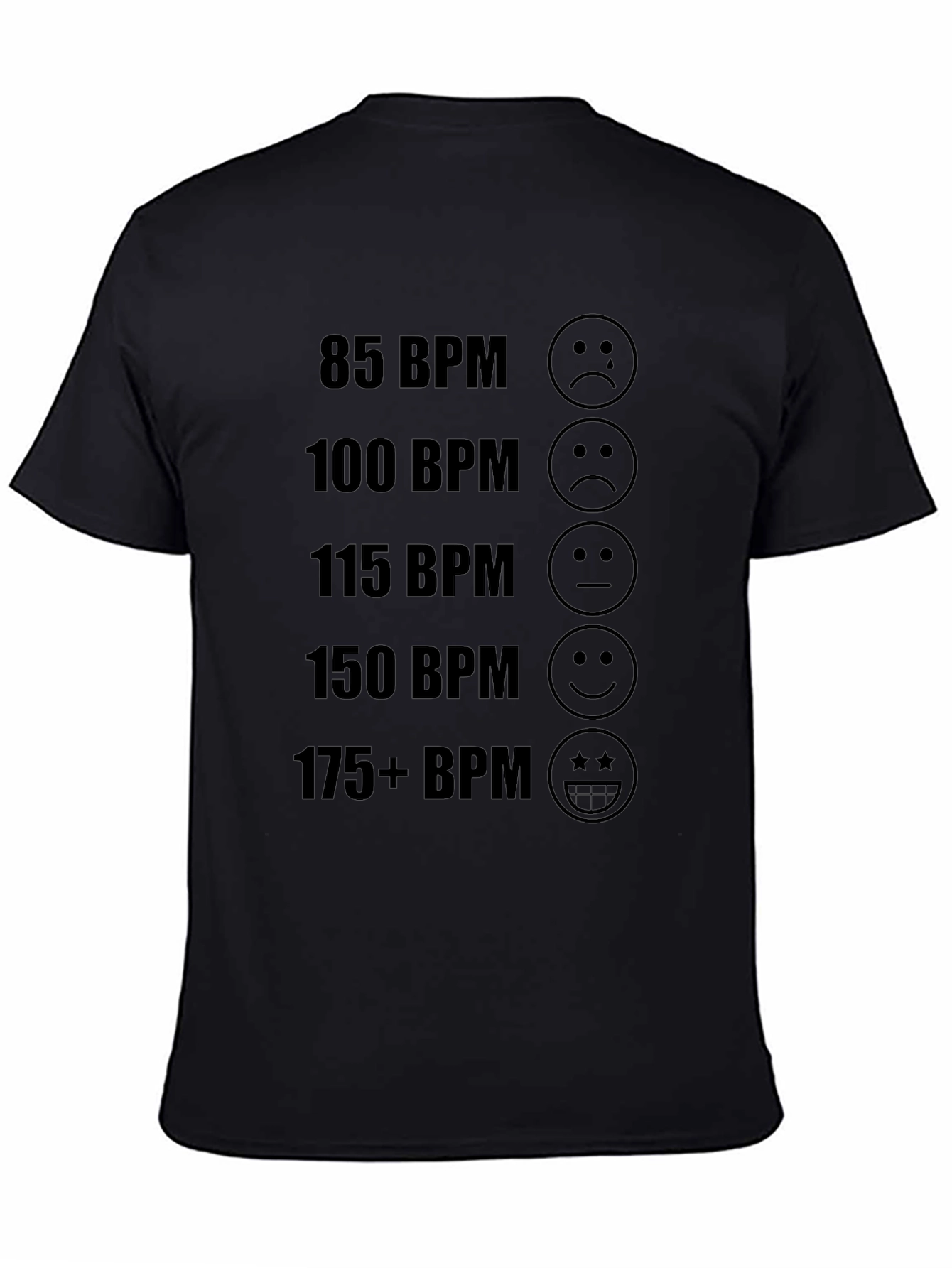 BPM Mood Black T-Shirt