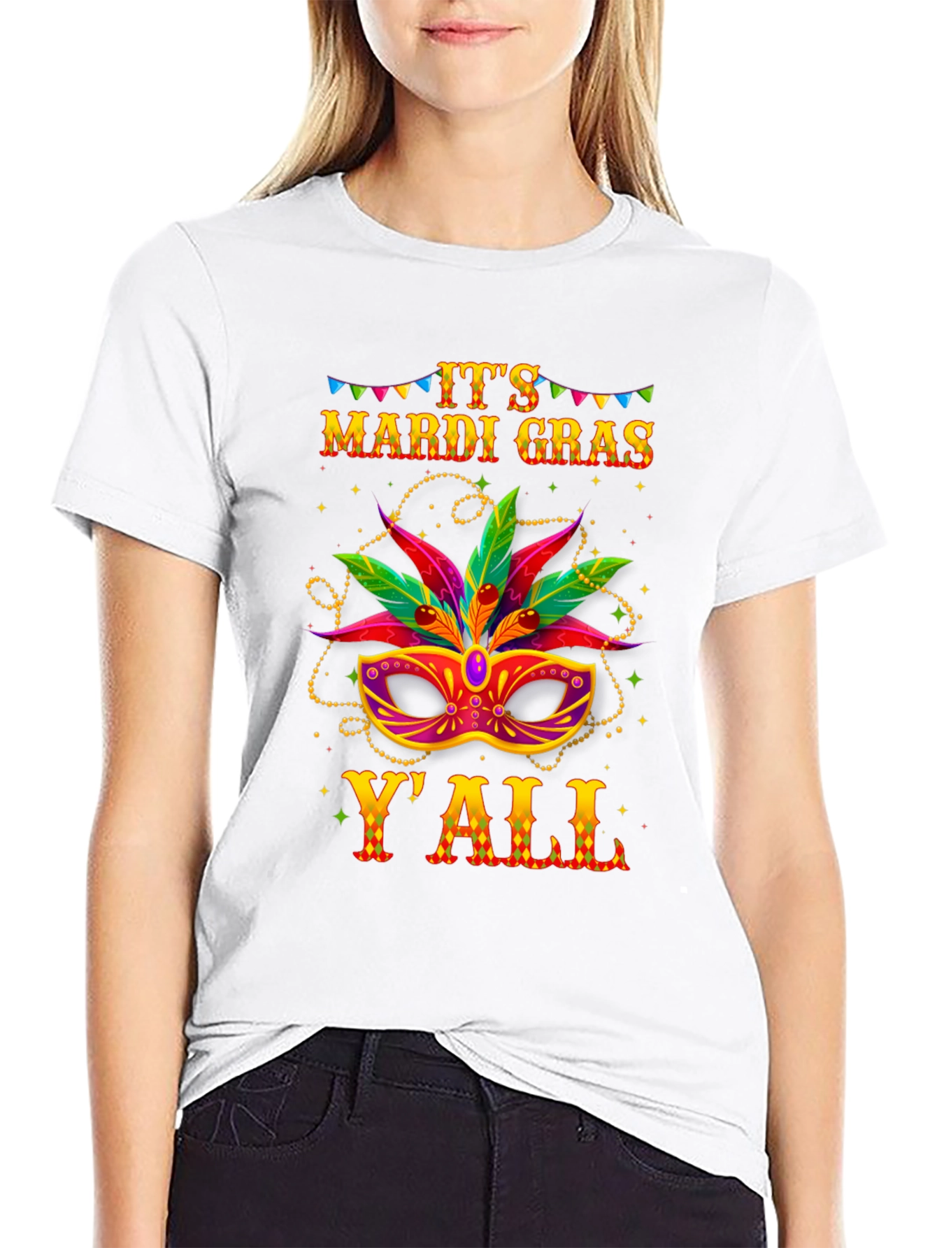 Mardi Gras T-Shirt: Its Mardi Gras Yall!
