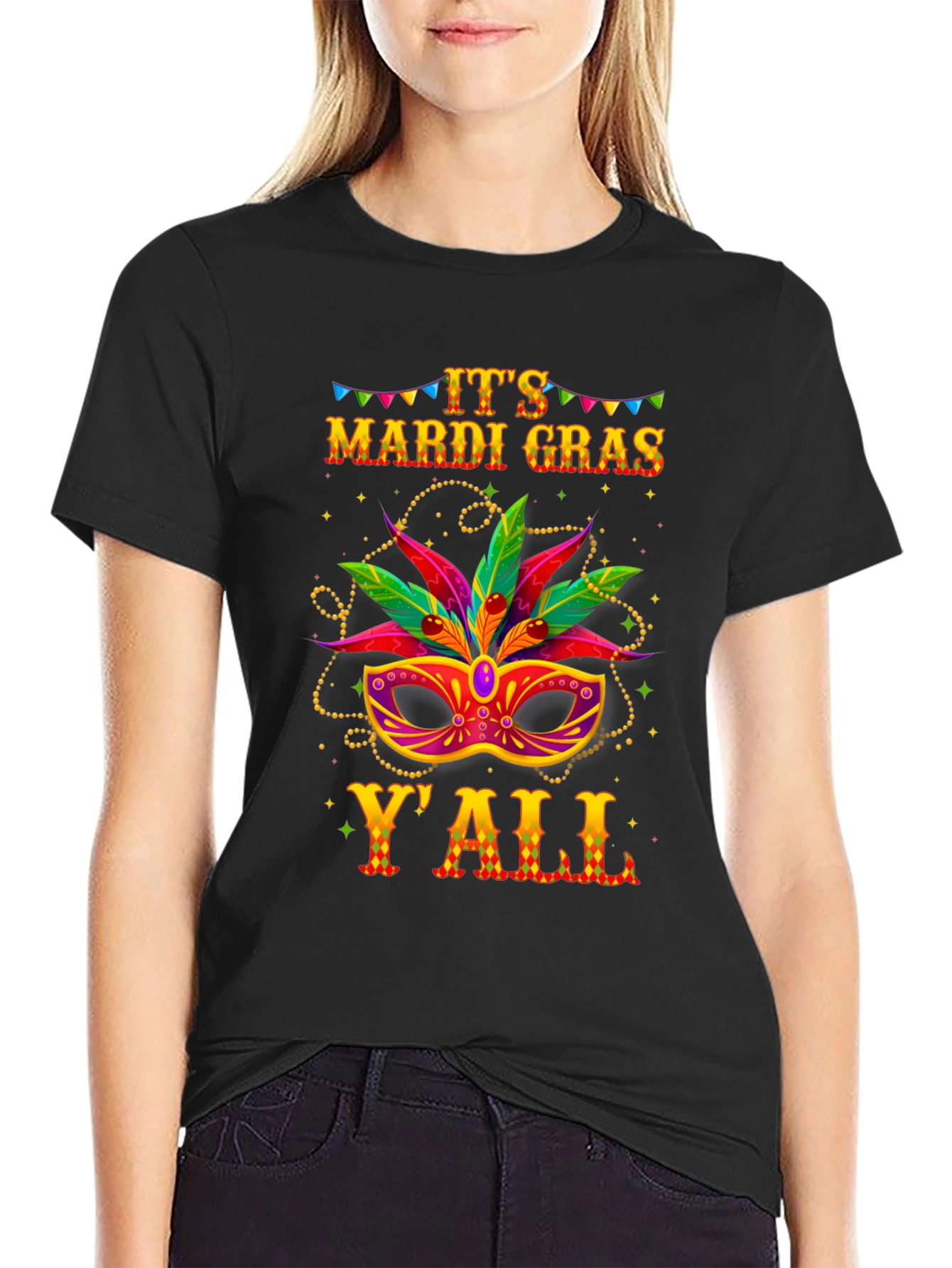 Mardi Gras T-Shirt: Its Mardi Gras Yall!