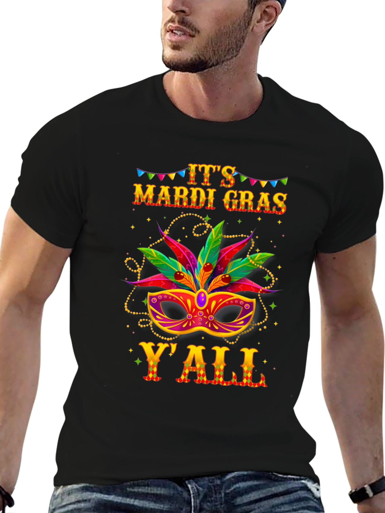 Mardi Gras T-Shirt: Its Mardi Gras Yall!
