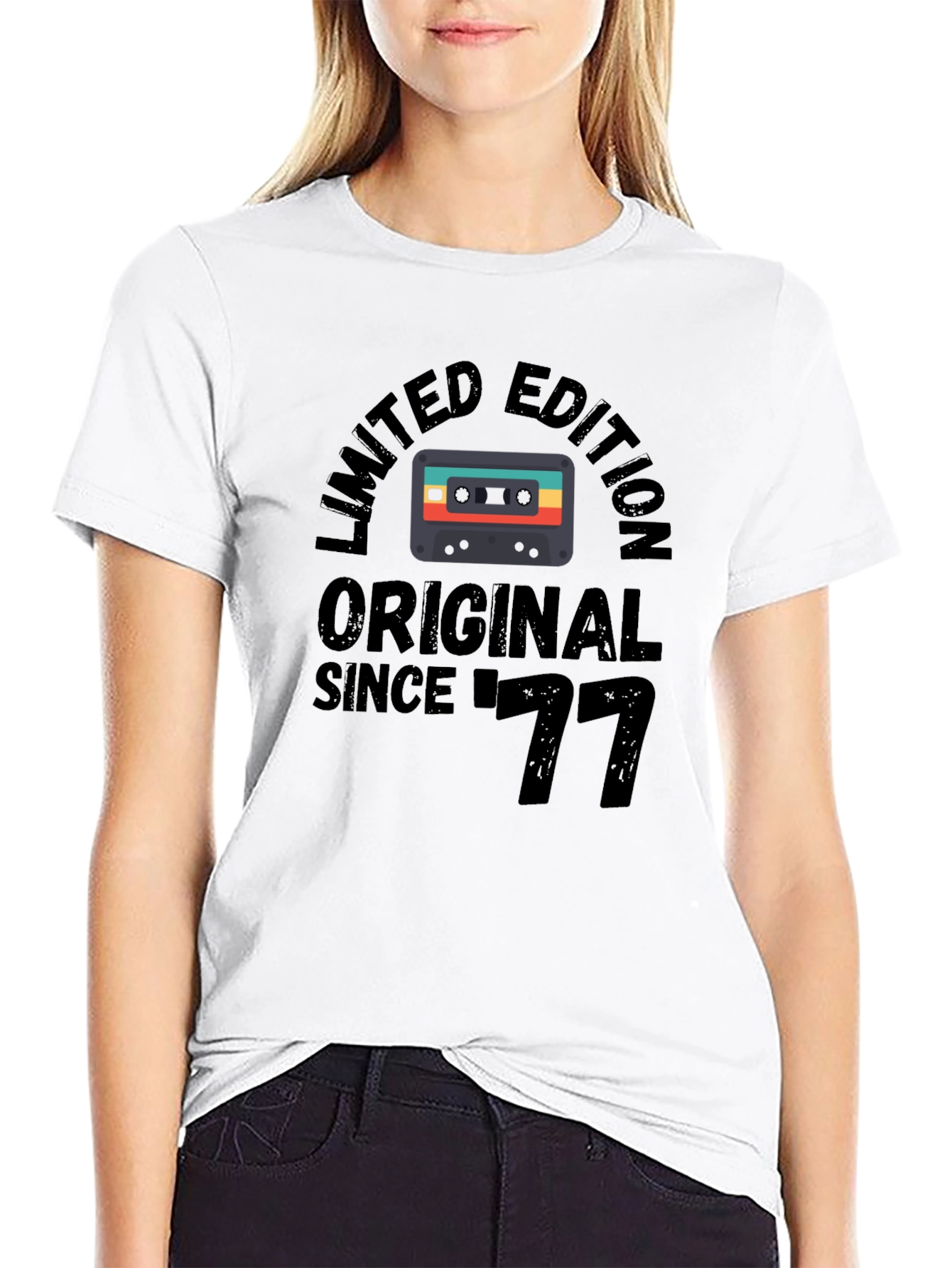 Limited Edition 1977 Original Retro Cassette Graphic T-Shirt