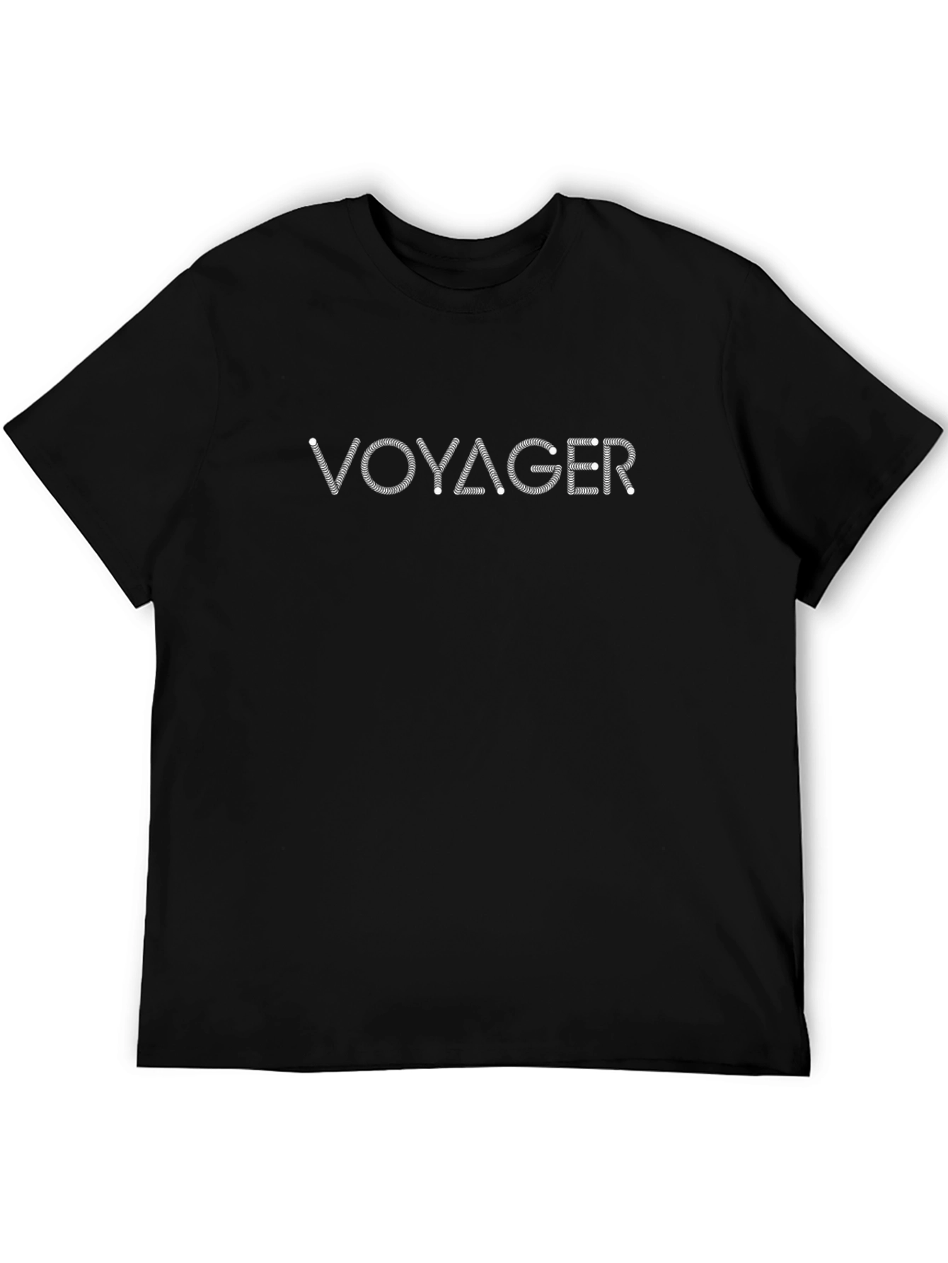 Voyager Graphic Black T-Shirt