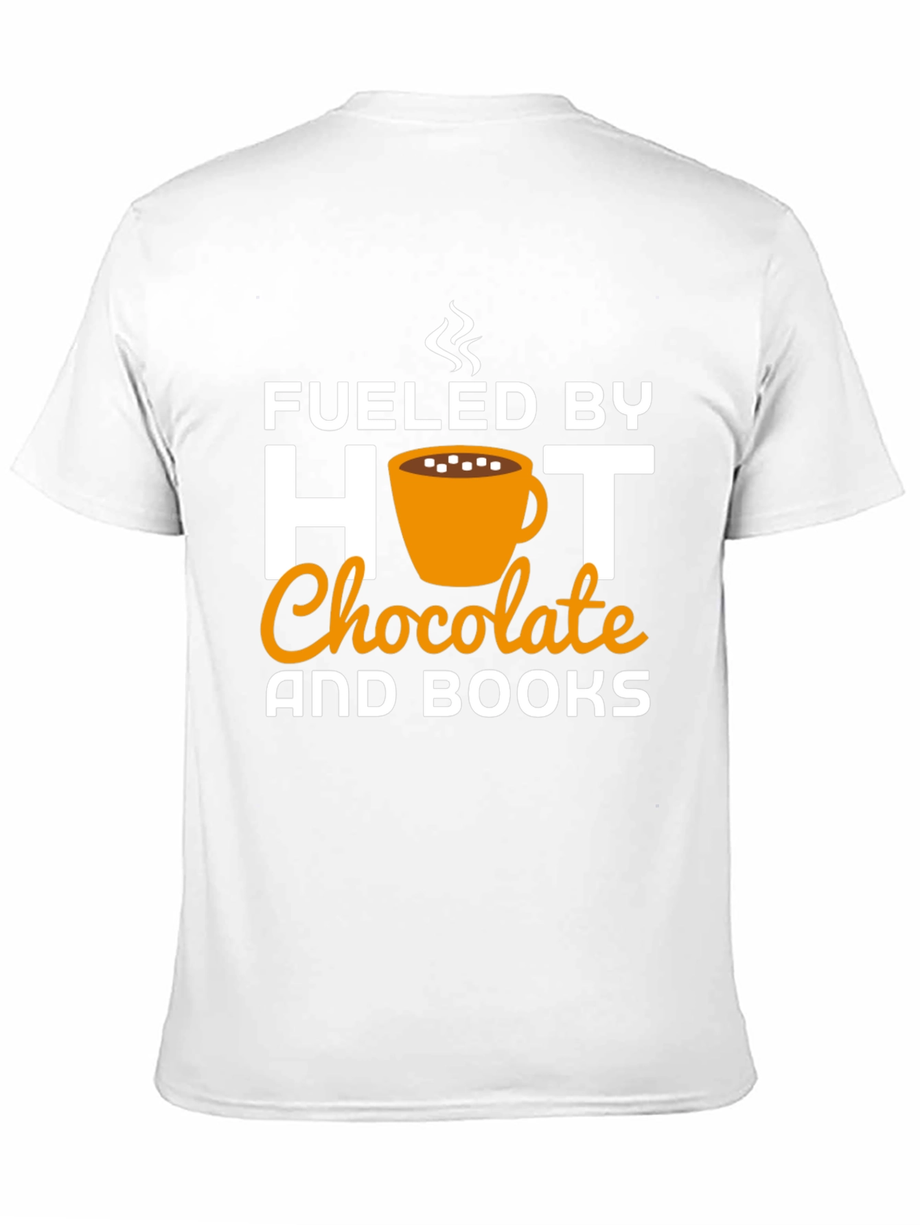 Fueled by Hot Chocolate & Books T-Shirt