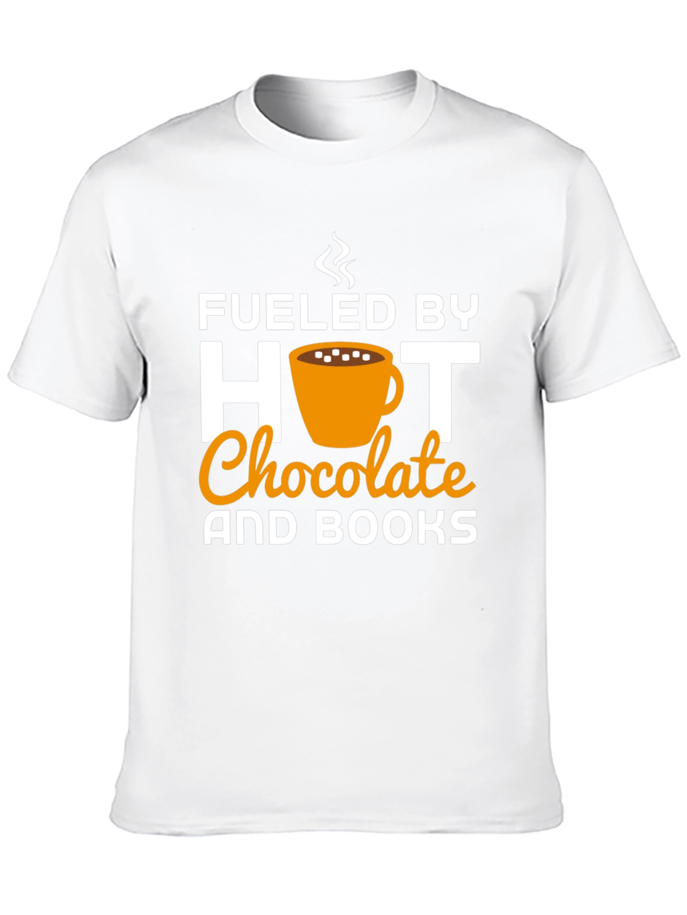 Fueled by Hot Chocolate & Books T-Shirt
