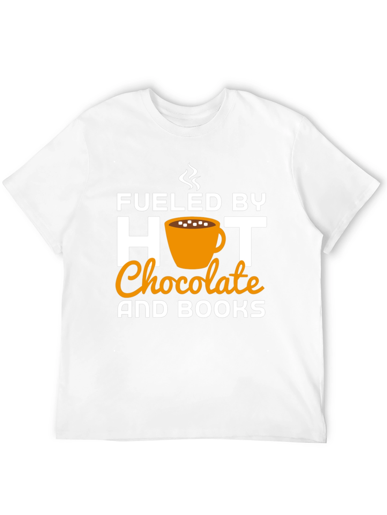 Fueled by Hot Chocolate & Books T-Shirt
