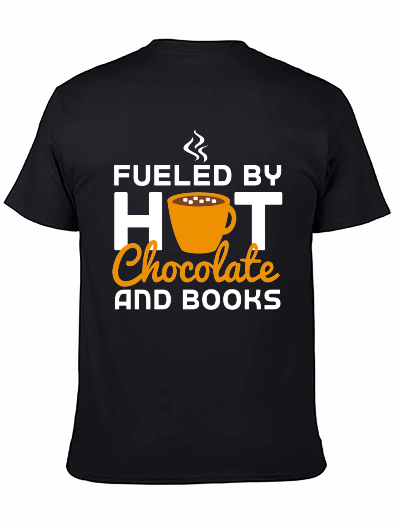 Fueled by Hot Chocolate & Books T-Shirt
