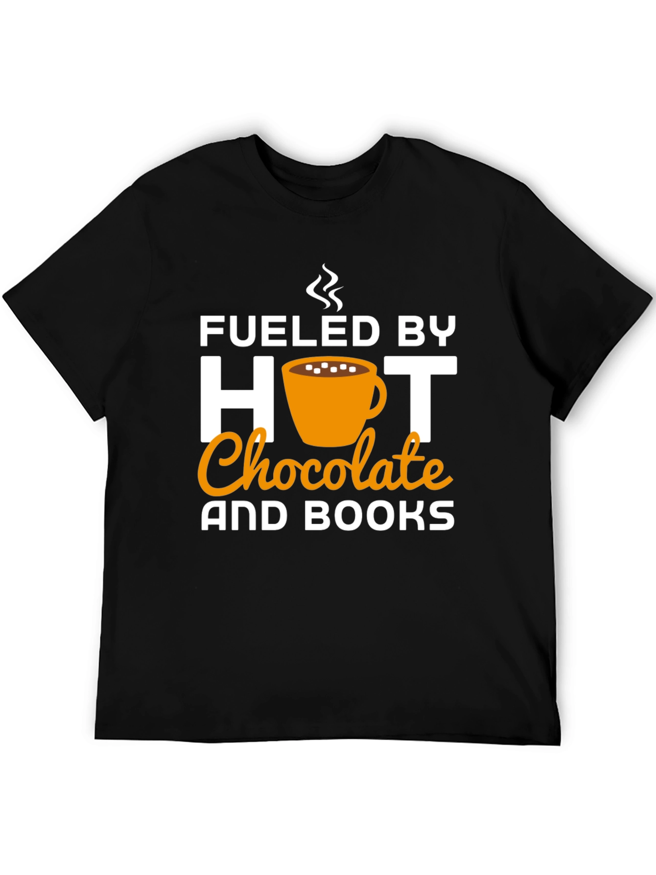 Fueled by Hot Chocolate & Books T-Shirt