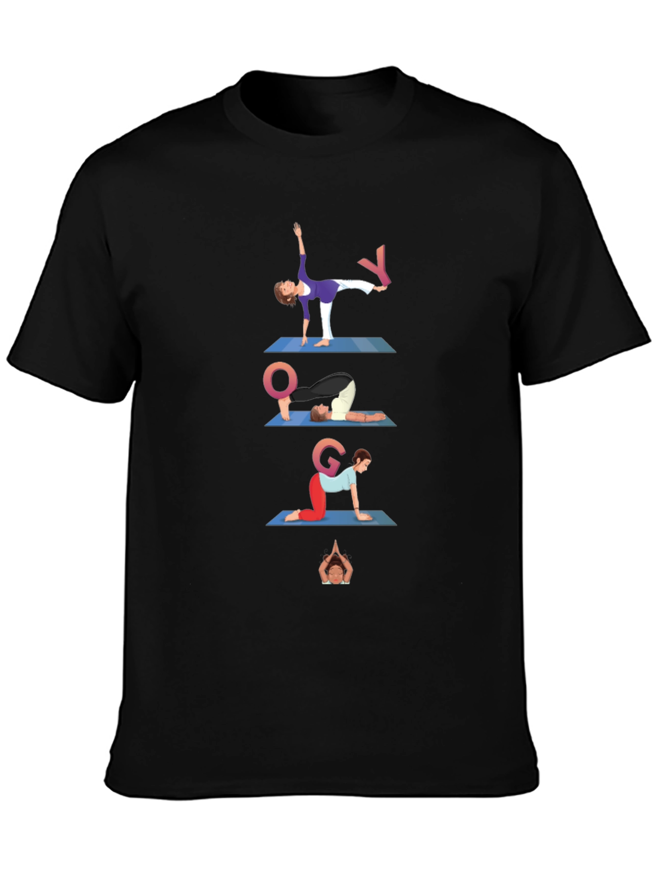 Yoga Pose Graphic Tee