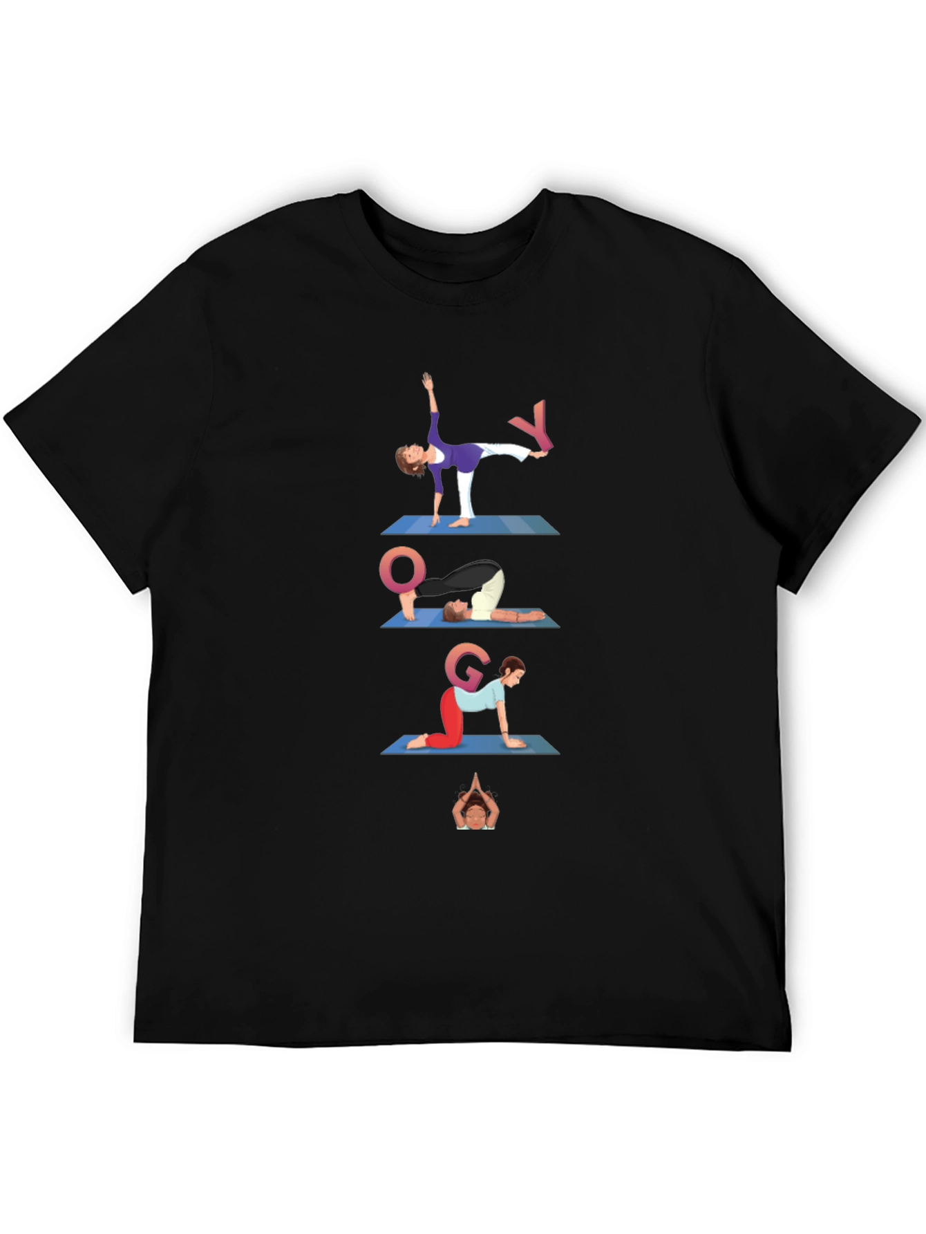 Yoga Pose Graphic Tee