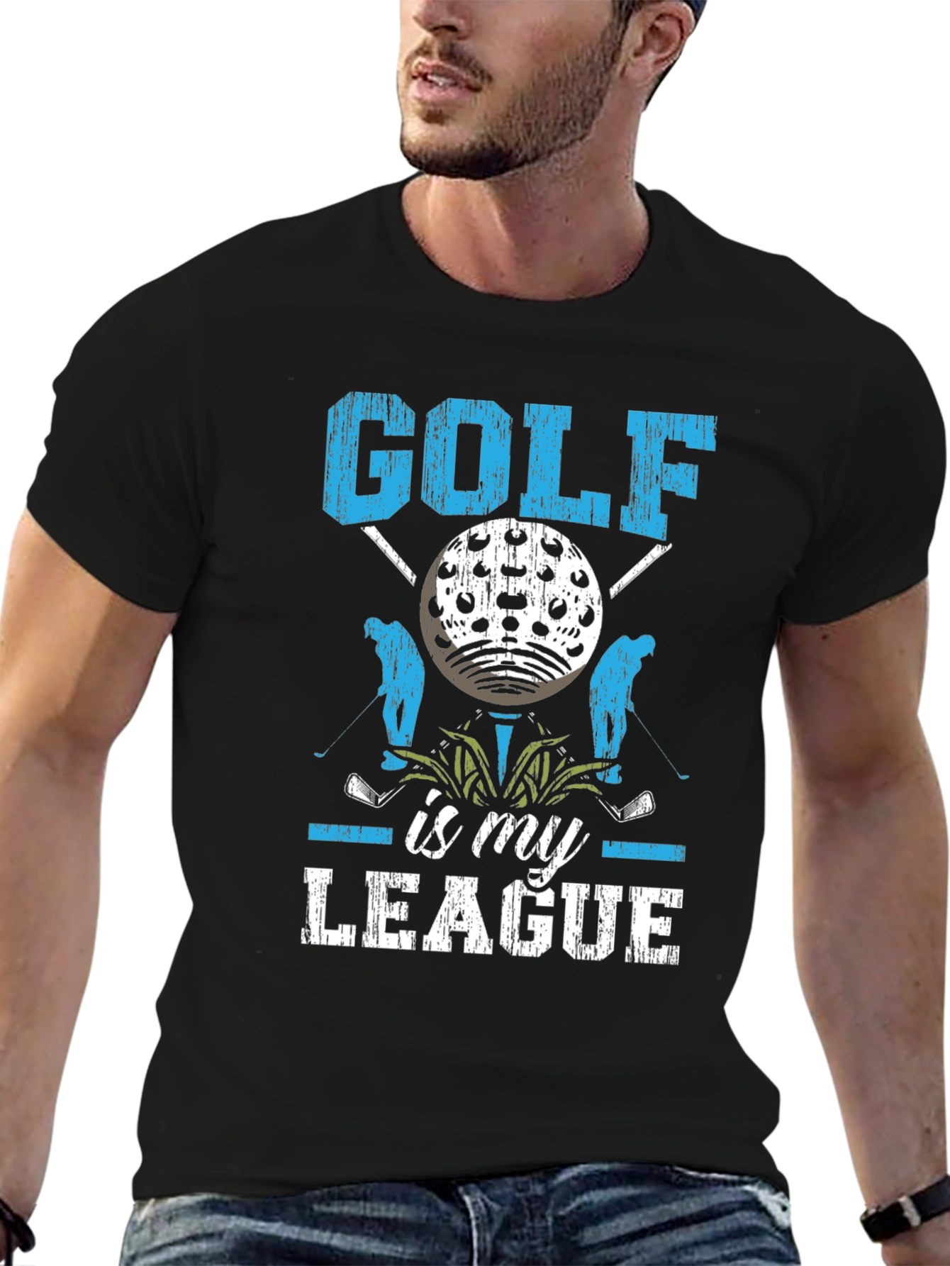 Golf Is My League Graphic Tee