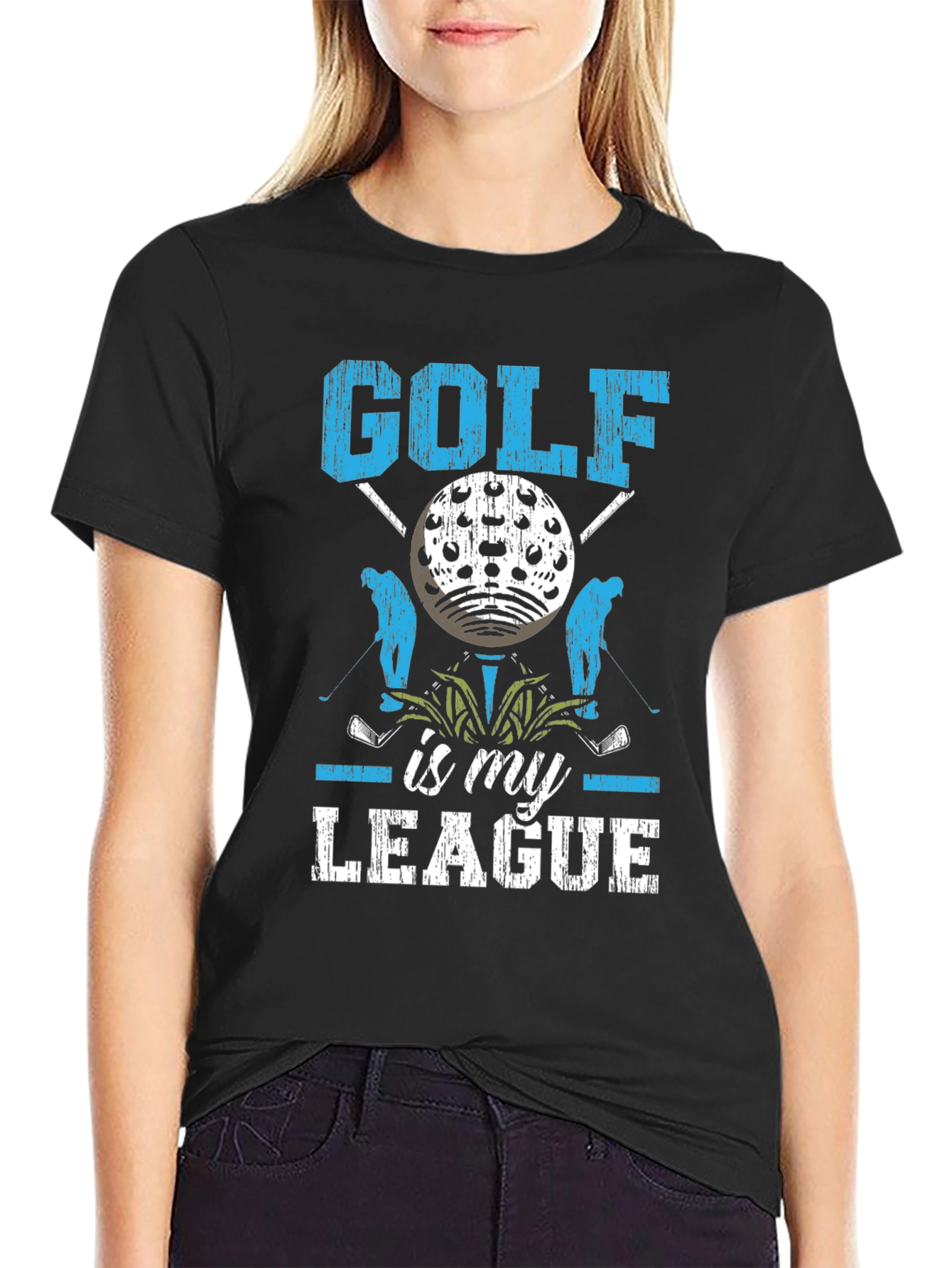 Golf Is My League Graphic Tee