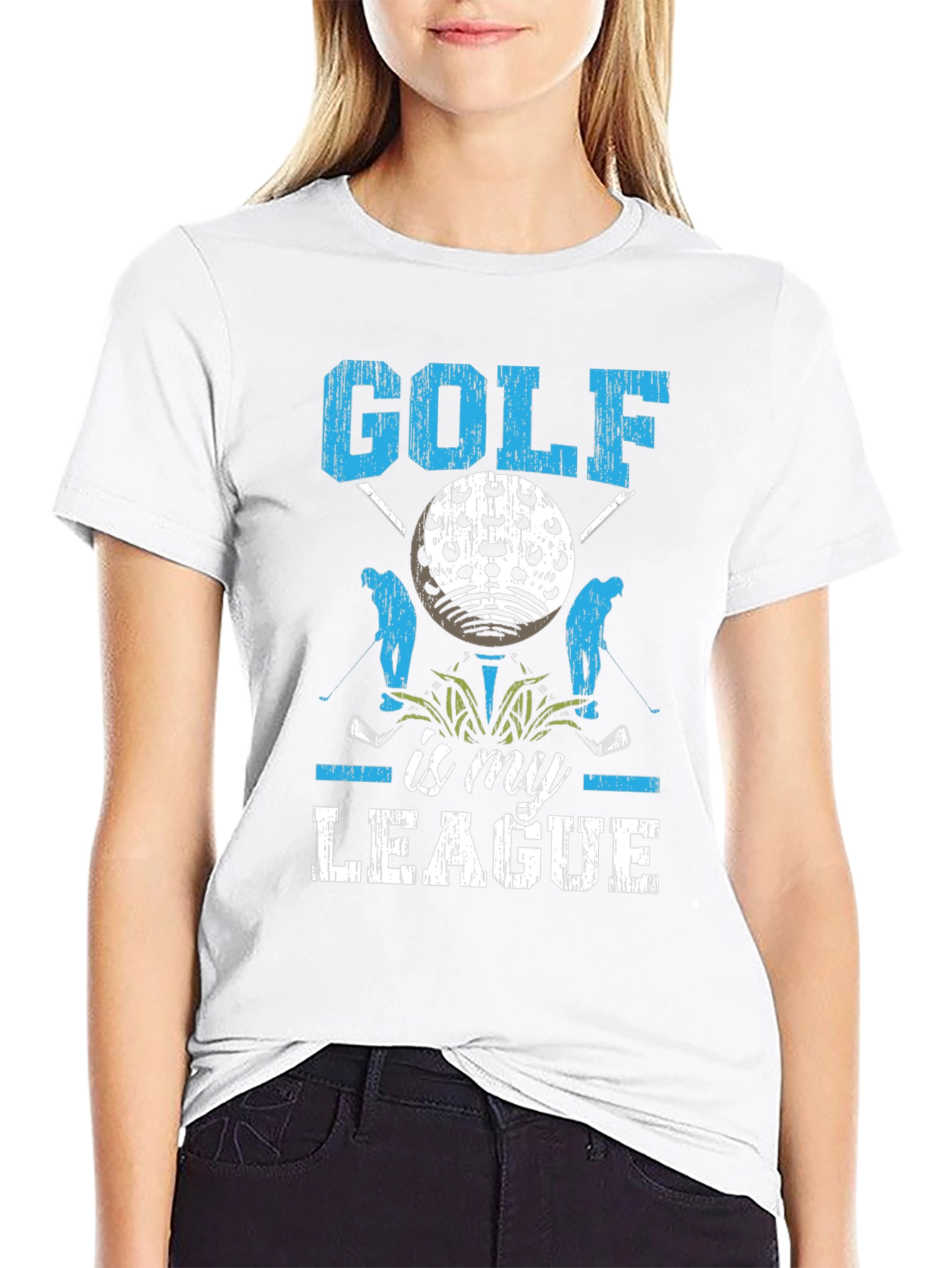 Golf Is My League Graphic Tee