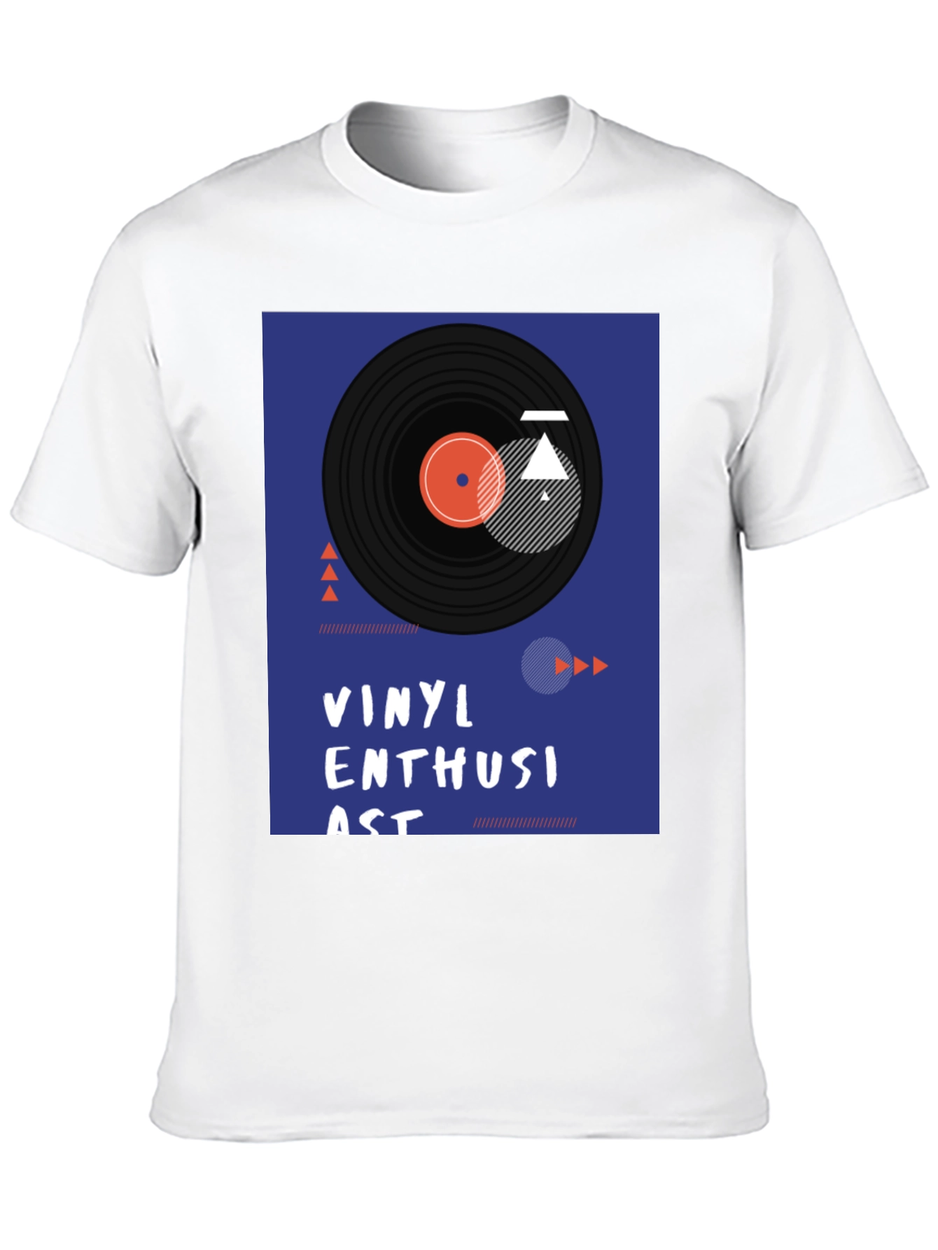 Vinyl Enthusiast Graphic Tee - Music Lover T-Shirt