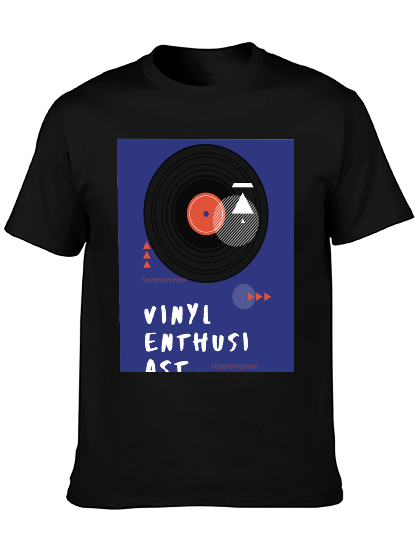 Vinyl Enthusiast Graphic Tee - Music Lover T-Shirt