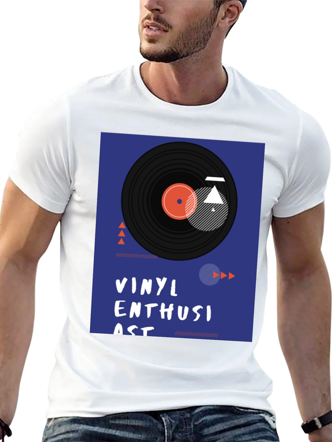 Vinyl Enthusiast Graphic Tee - Music Lover T-Shirt
