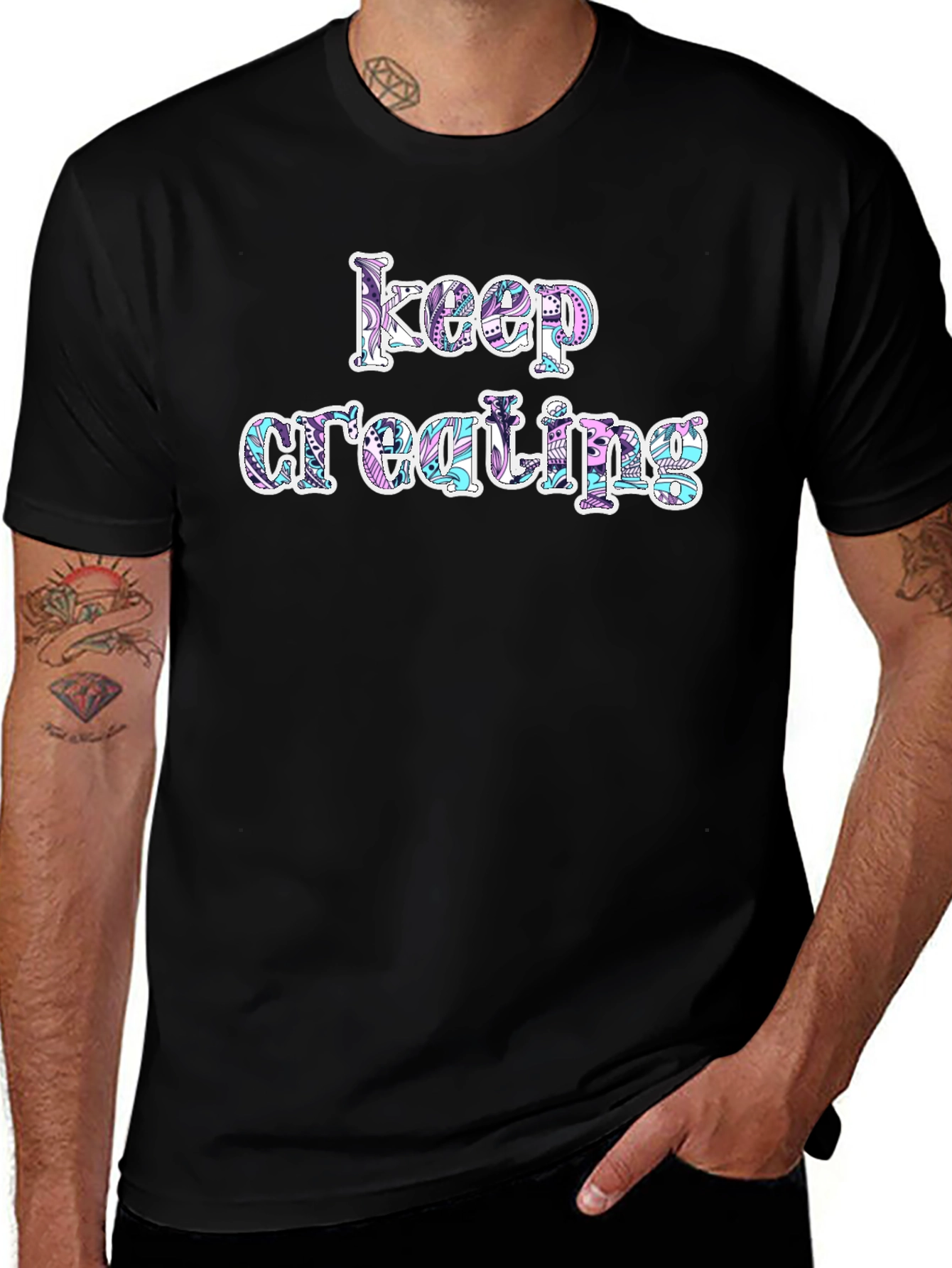 Keep Creating Graphic T-Shirt