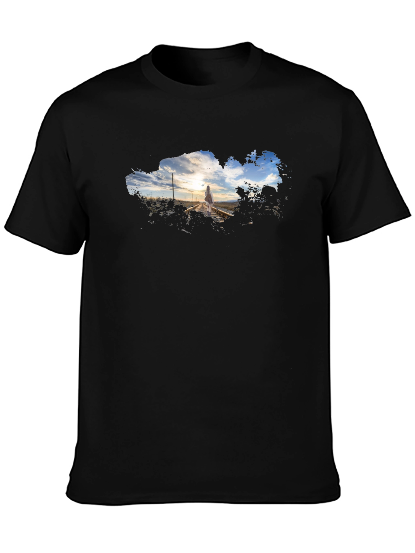 Railway Sunset T-Shirt