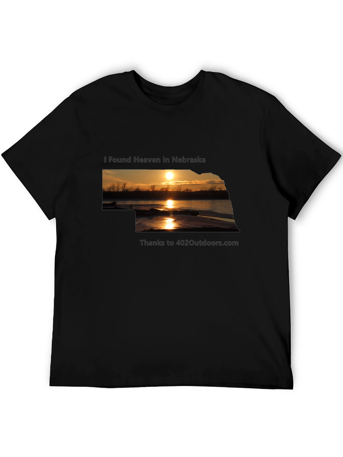 Nebraska Sunset Graphic Tee