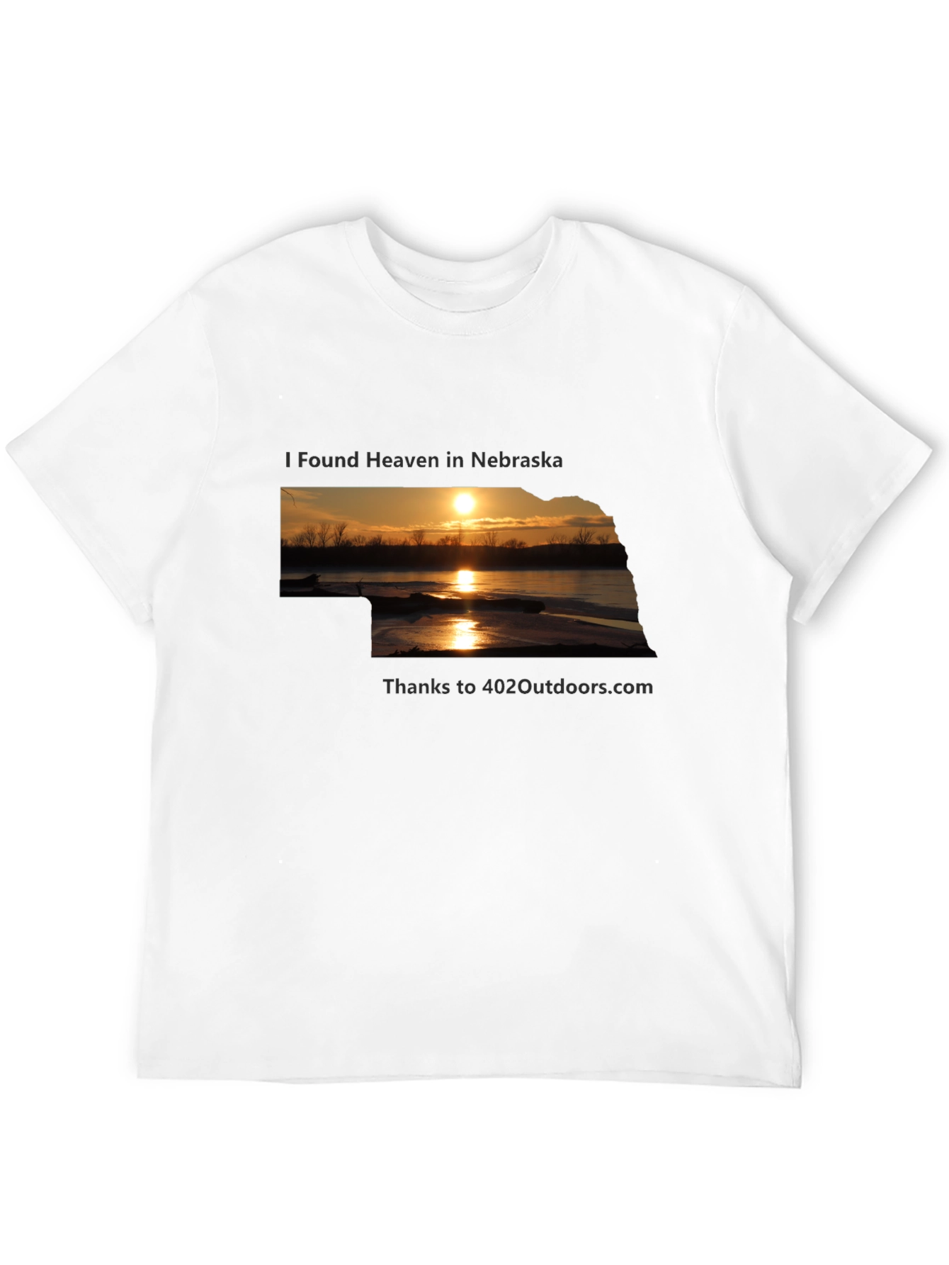 Nebraska Sunset Graphic Tee
