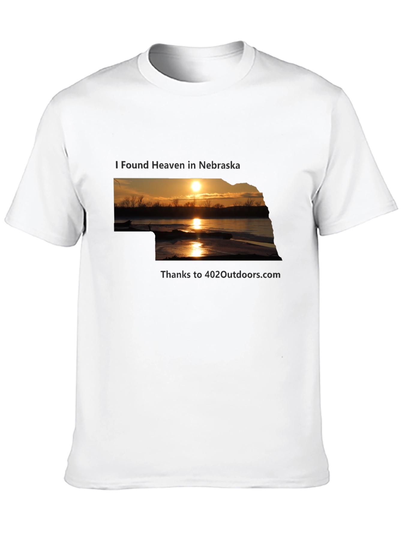 Nebraska Sunset Graphic Tee