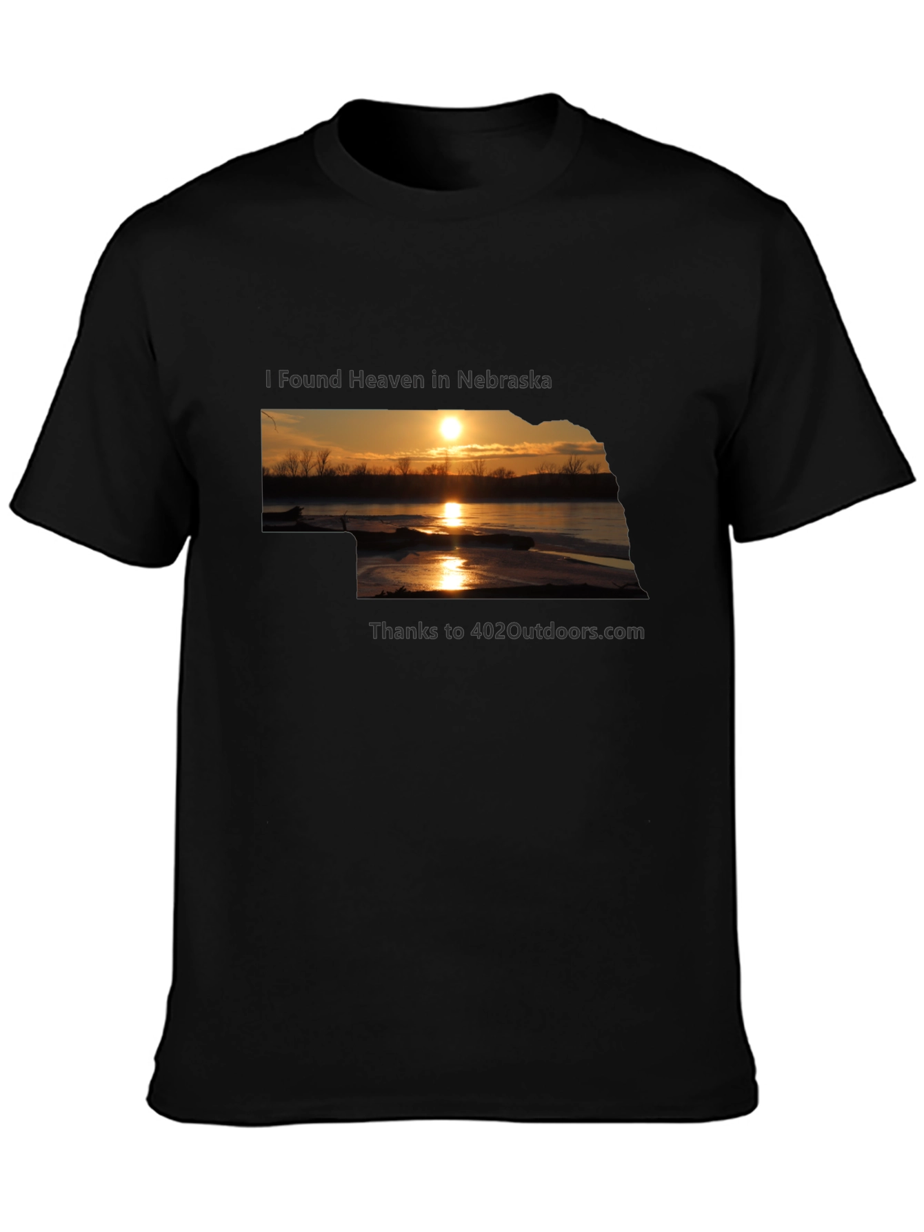 Nebraska Sunset Graphic Tee