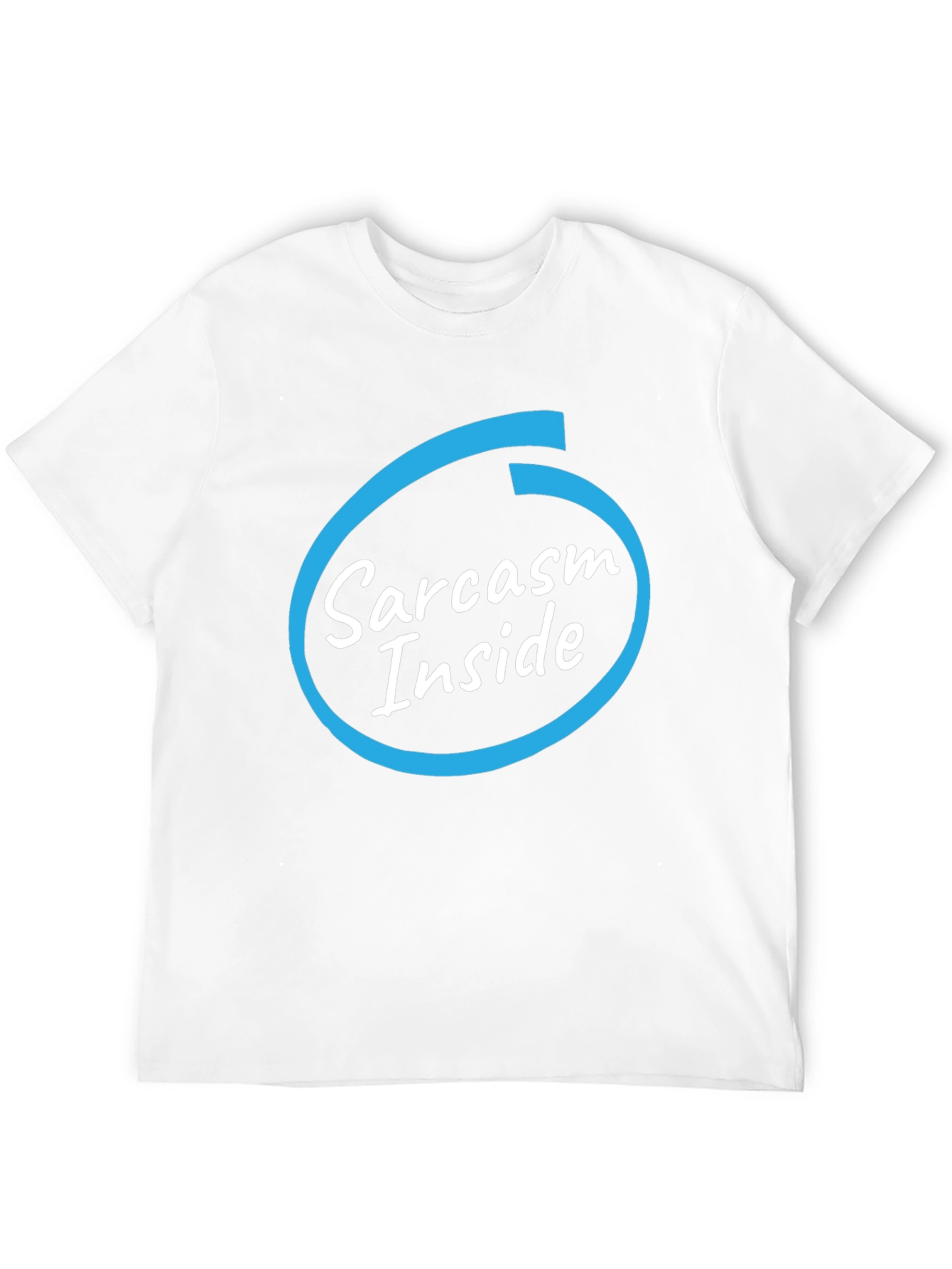 Sarcasm Inside Black T-Shirt - Funny Graphic Tee