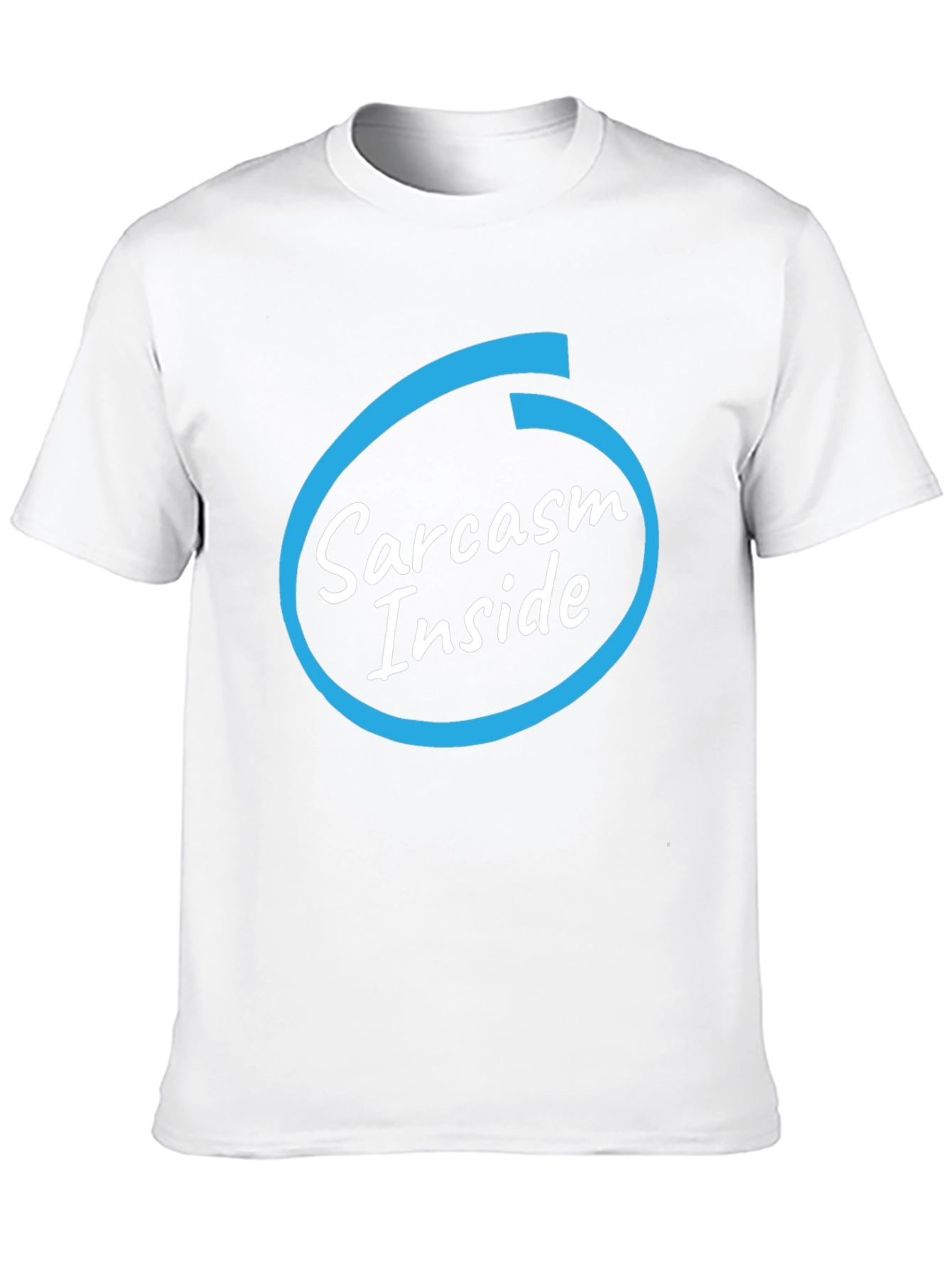 Sarcasm Inside Black T-Shirt - Funny Graphic Tee