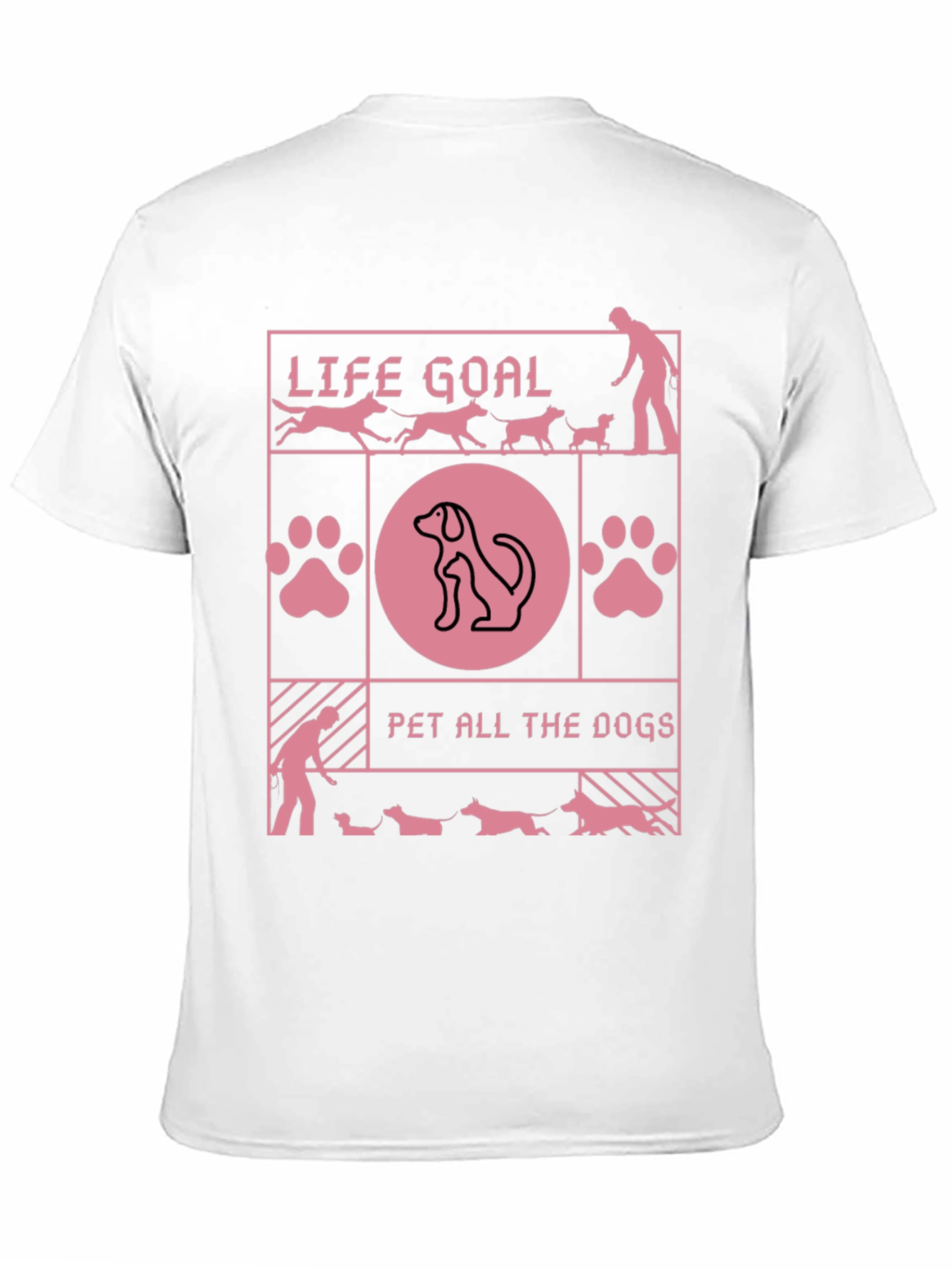 Life Goal: Pet All The Dogs T-Shirt