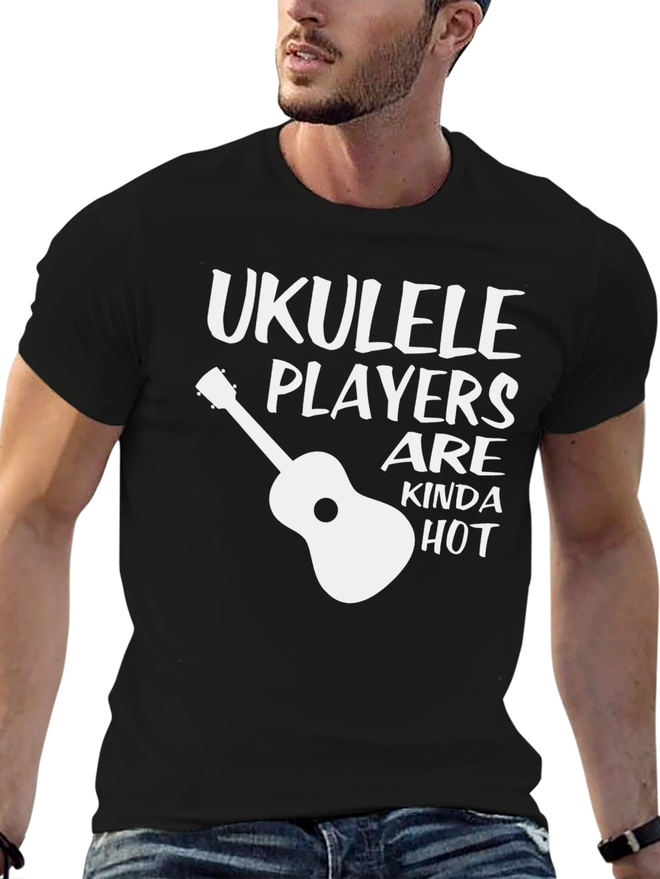 Ukulele Players Are Kinda Hot Funny T-Shirt