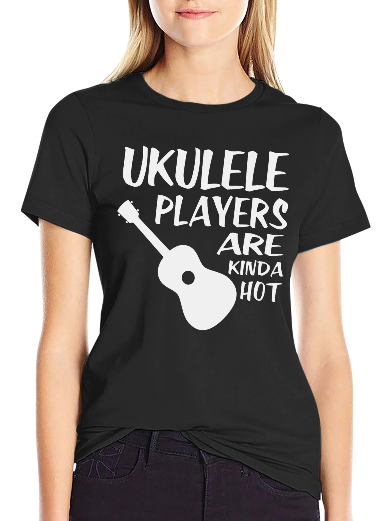 Ukulele Players Are Kinda Hot Funny T-Shirt